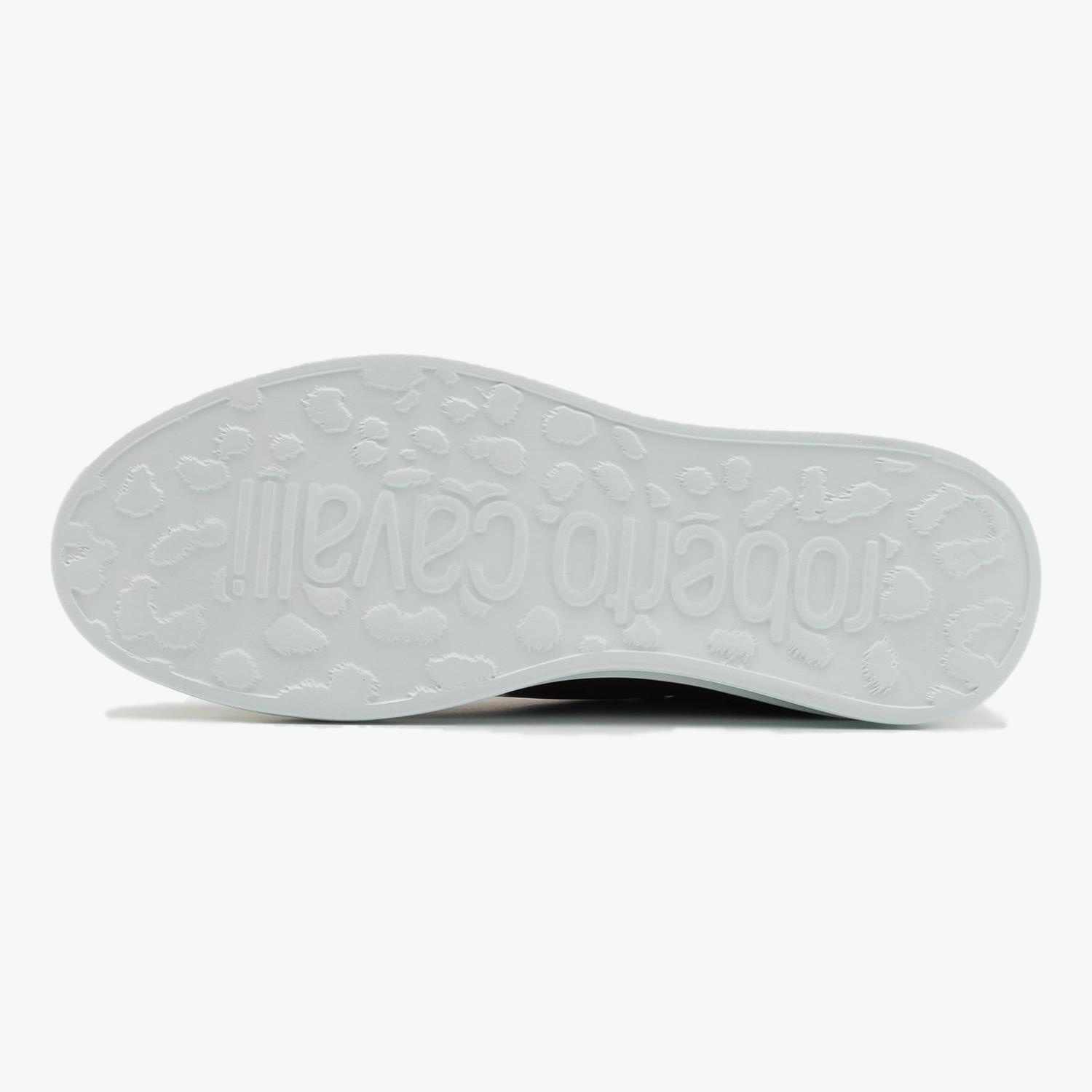 ROBERTO CAVALLI SIYAH DERİ ERKEK SNEAKER