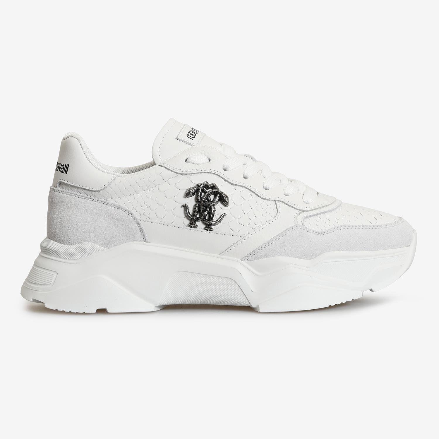 ROBERTO CAVALLI SIYAH DERİ ERKEK SNEAKER