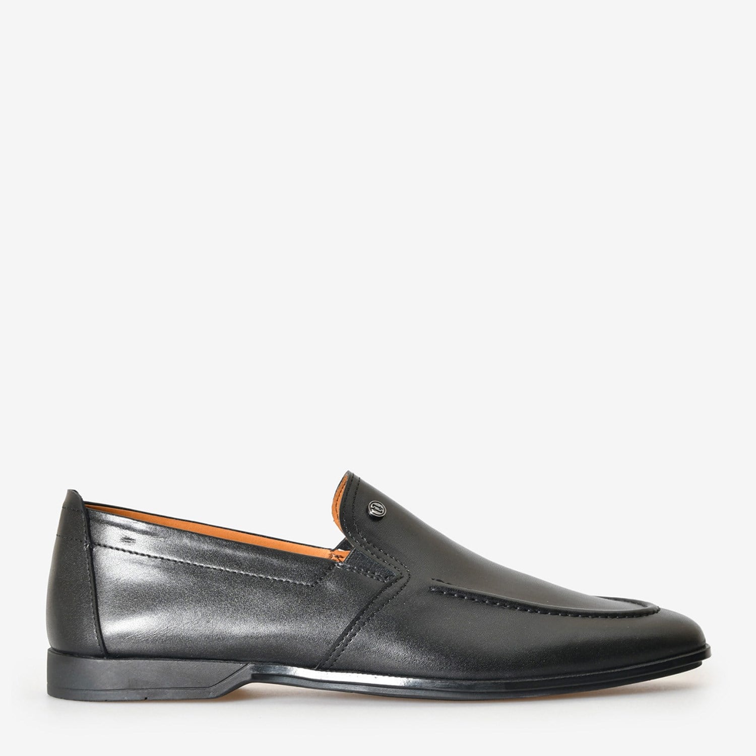 Siyah Deri Erkek Loafer