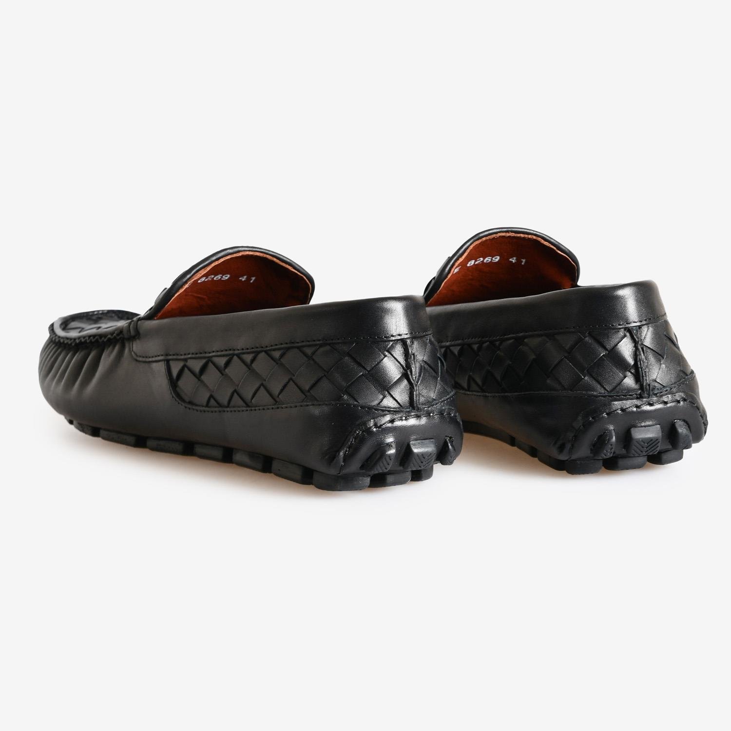 Siyah Deri Erkek Loafer