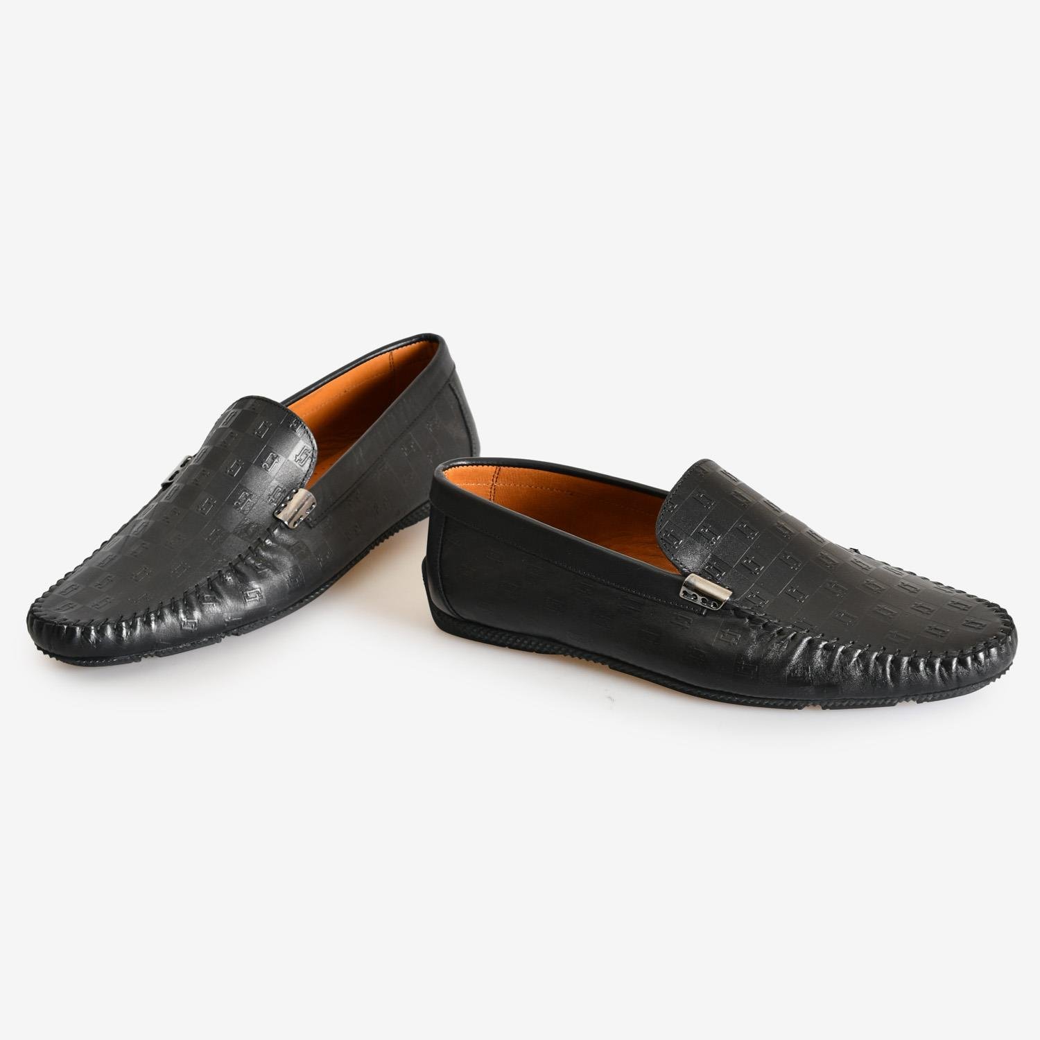 Siyah Deri Erkek Loafer