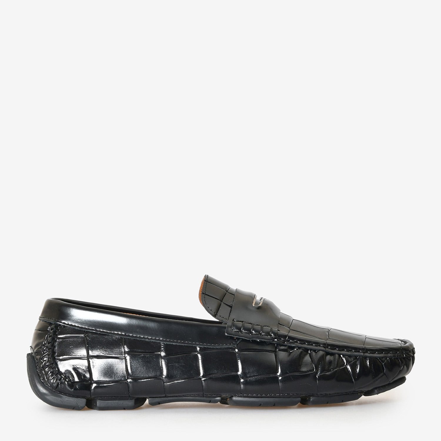 Siyah Deri Erkek Loafer