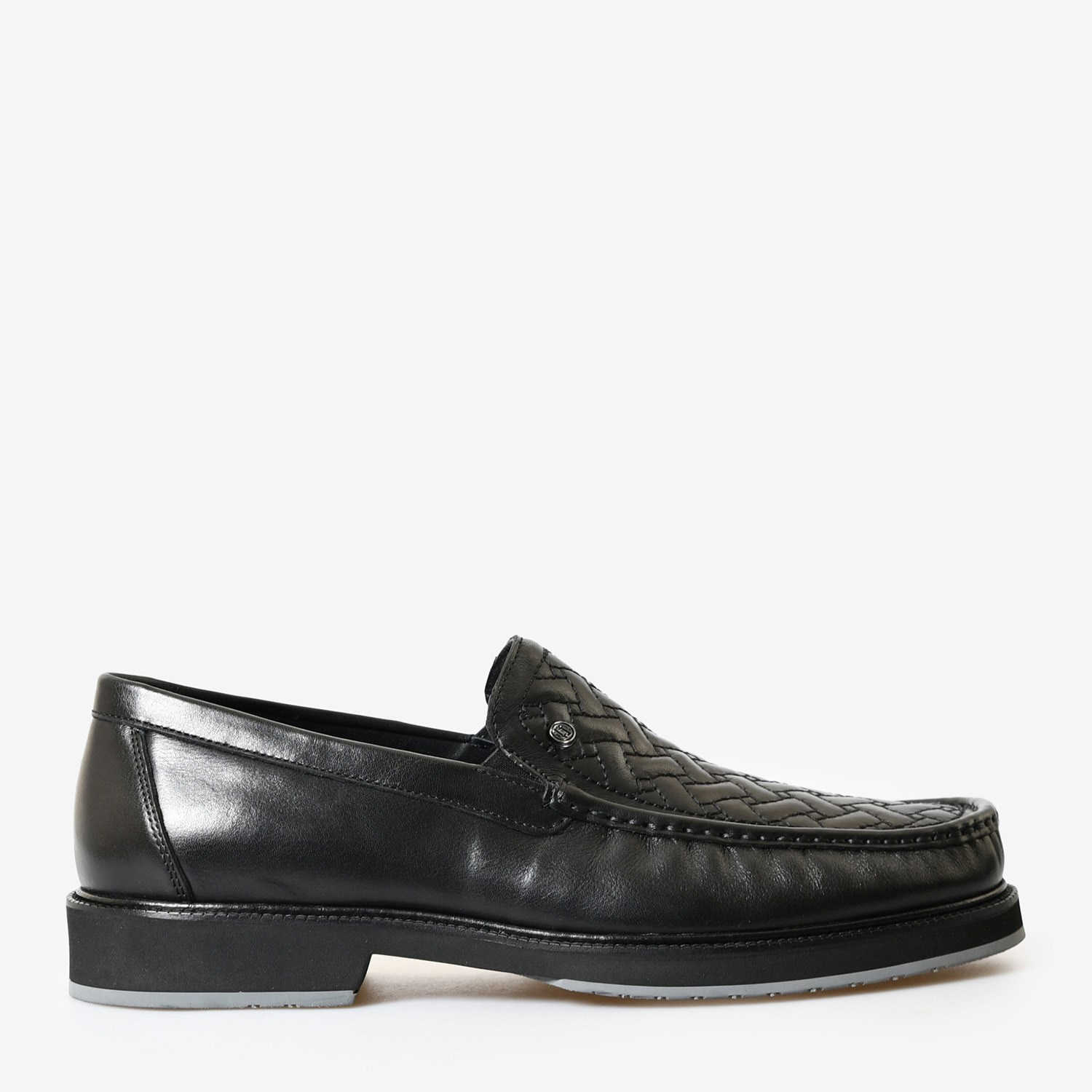 Siyah Deri Erkek Loafer