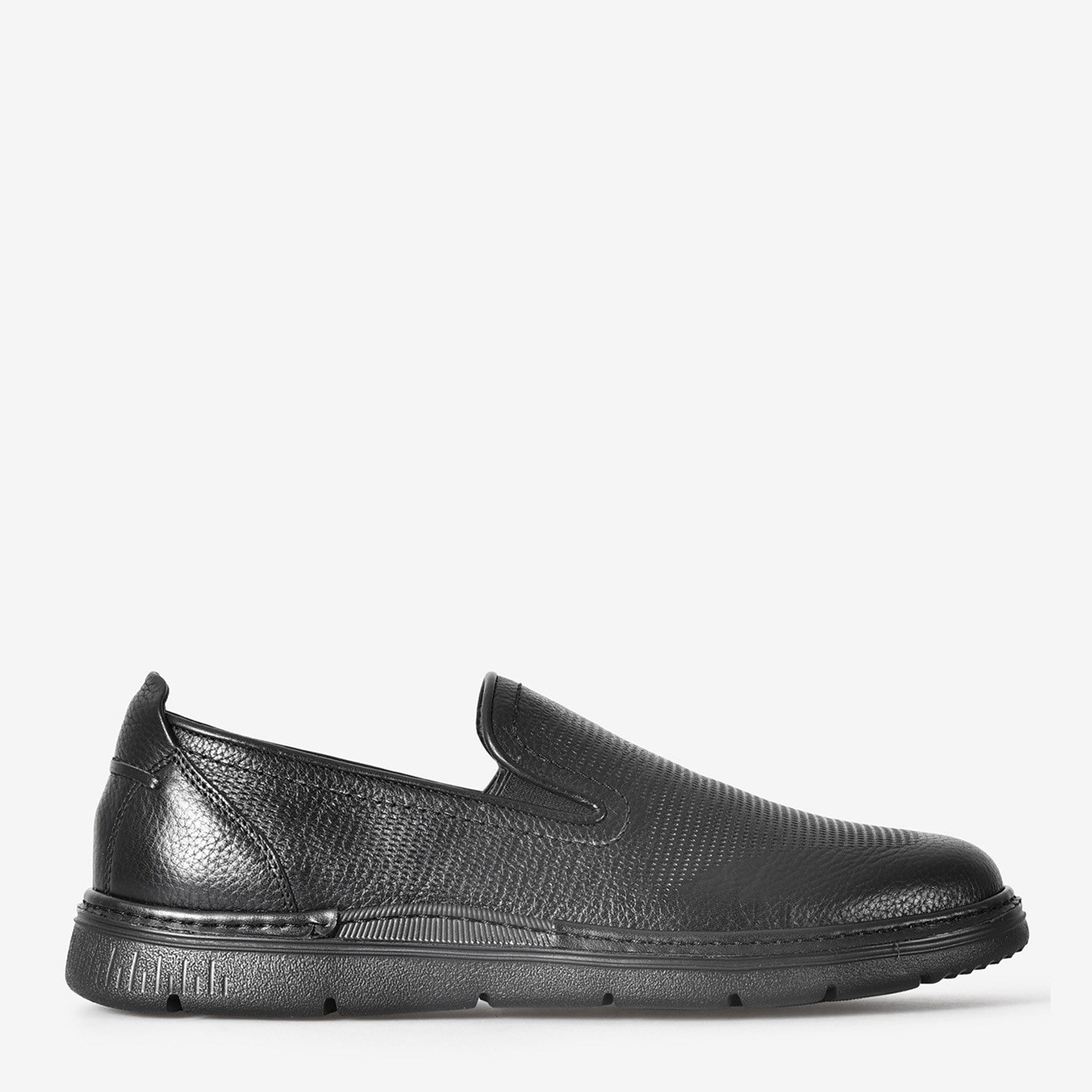 Siyah Deri Erkek Loafer