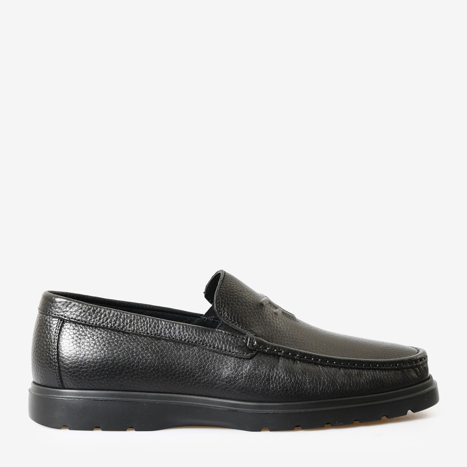 Siyah Deri Erkek Loafer