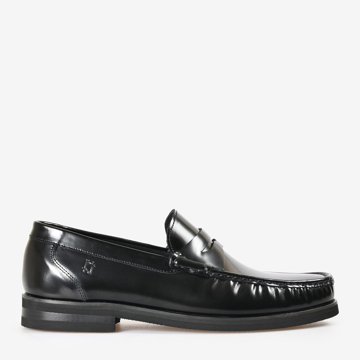 Siyah Deri Erkek Loafer