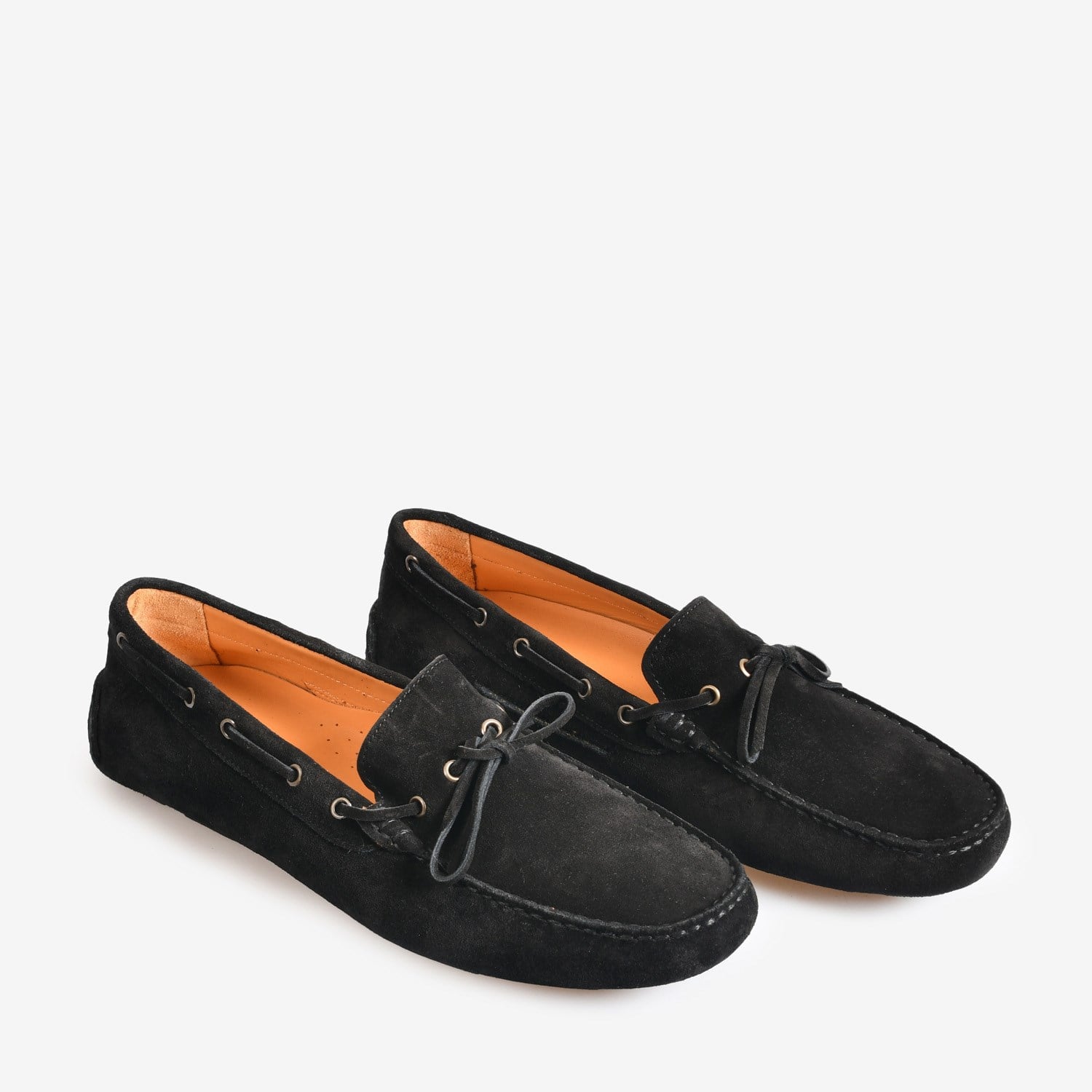Siyah Süet Erkek Loafer Ayakkabı