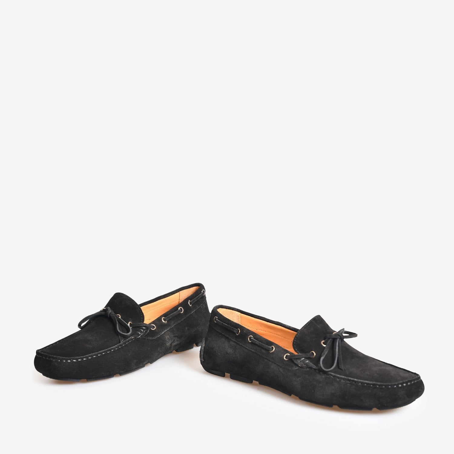 Siyah Süet Erkek Loafer Ayakkabı