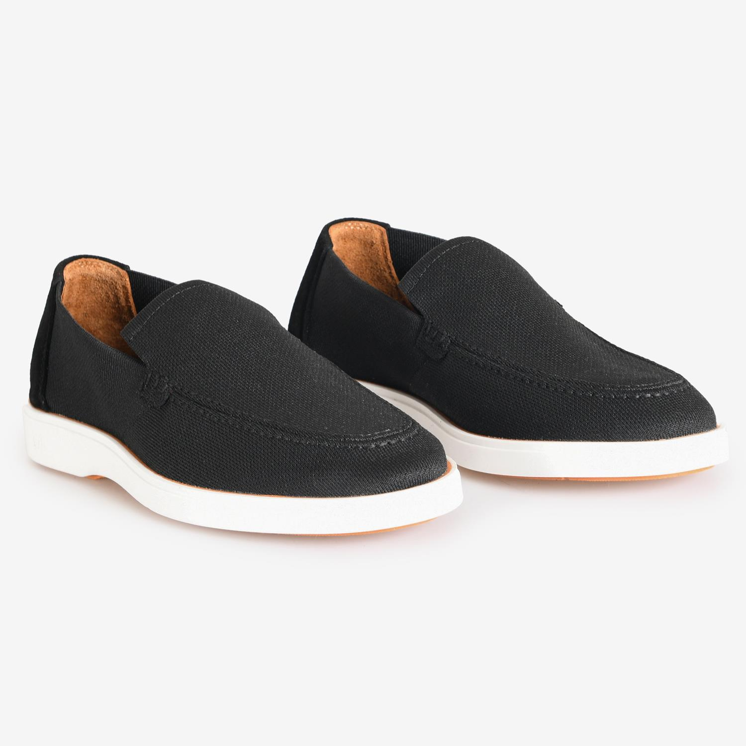 Siyah Triko Erkek Loafer