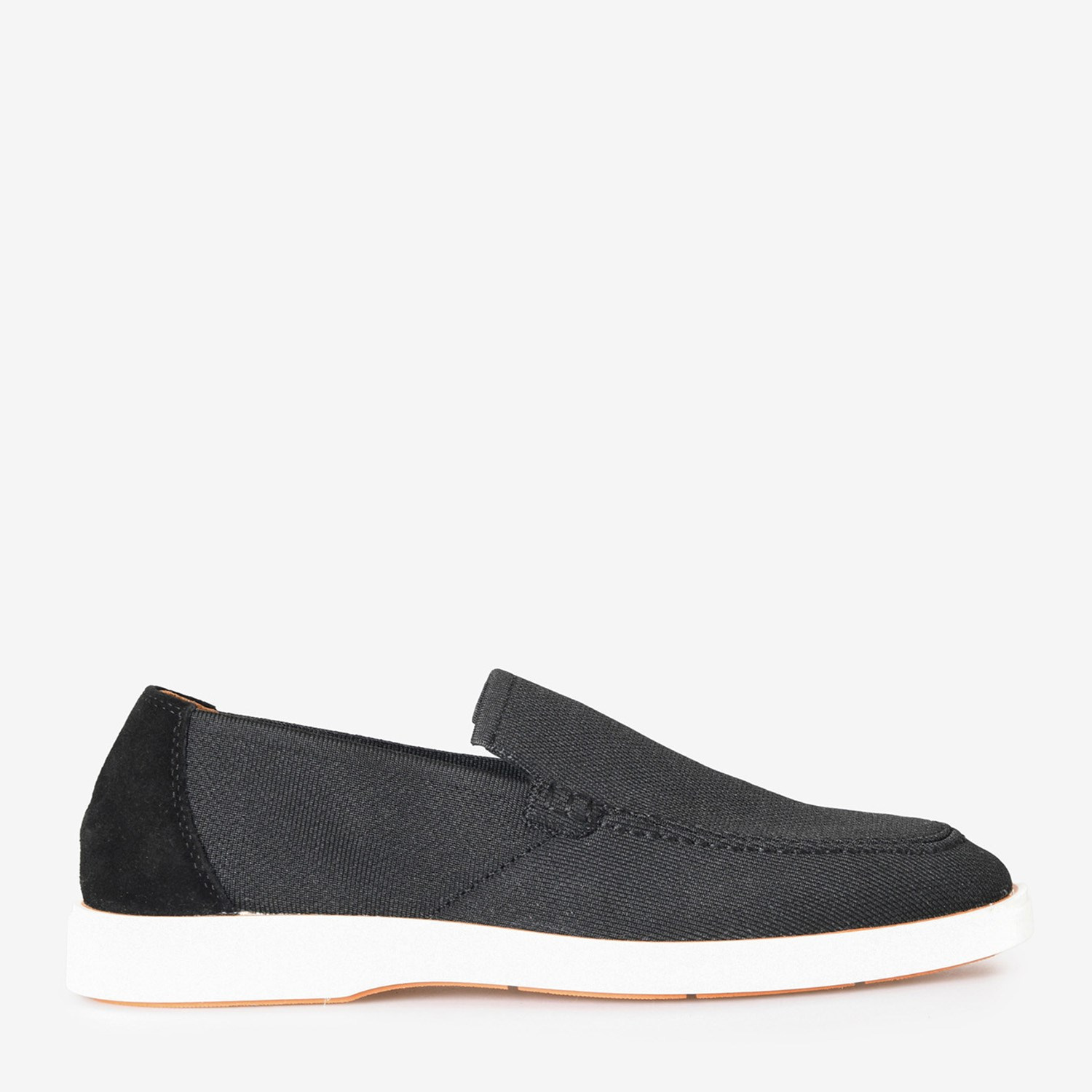 Siyah Triko Erkek Loafer