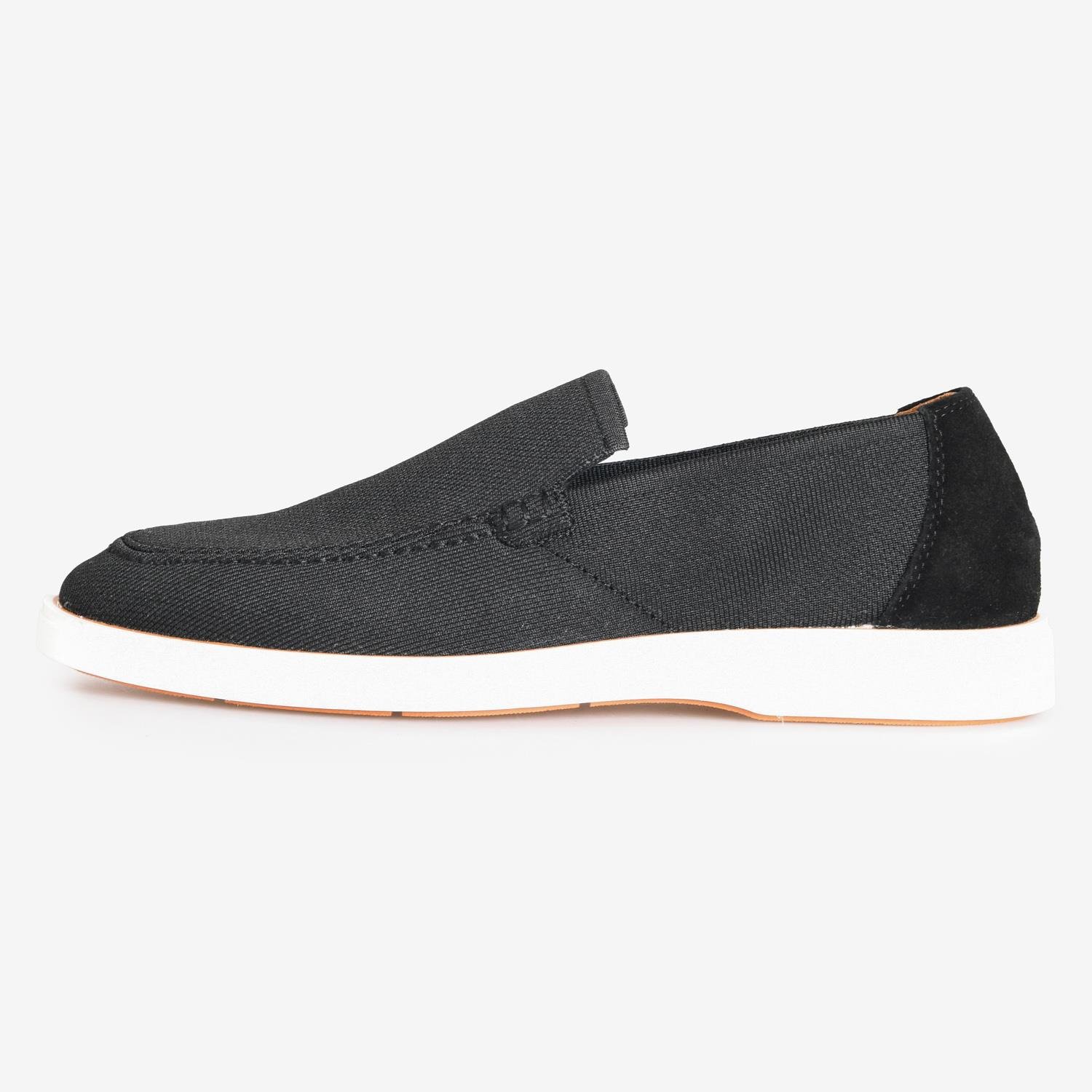 Siyah Triko Erkek Loafer