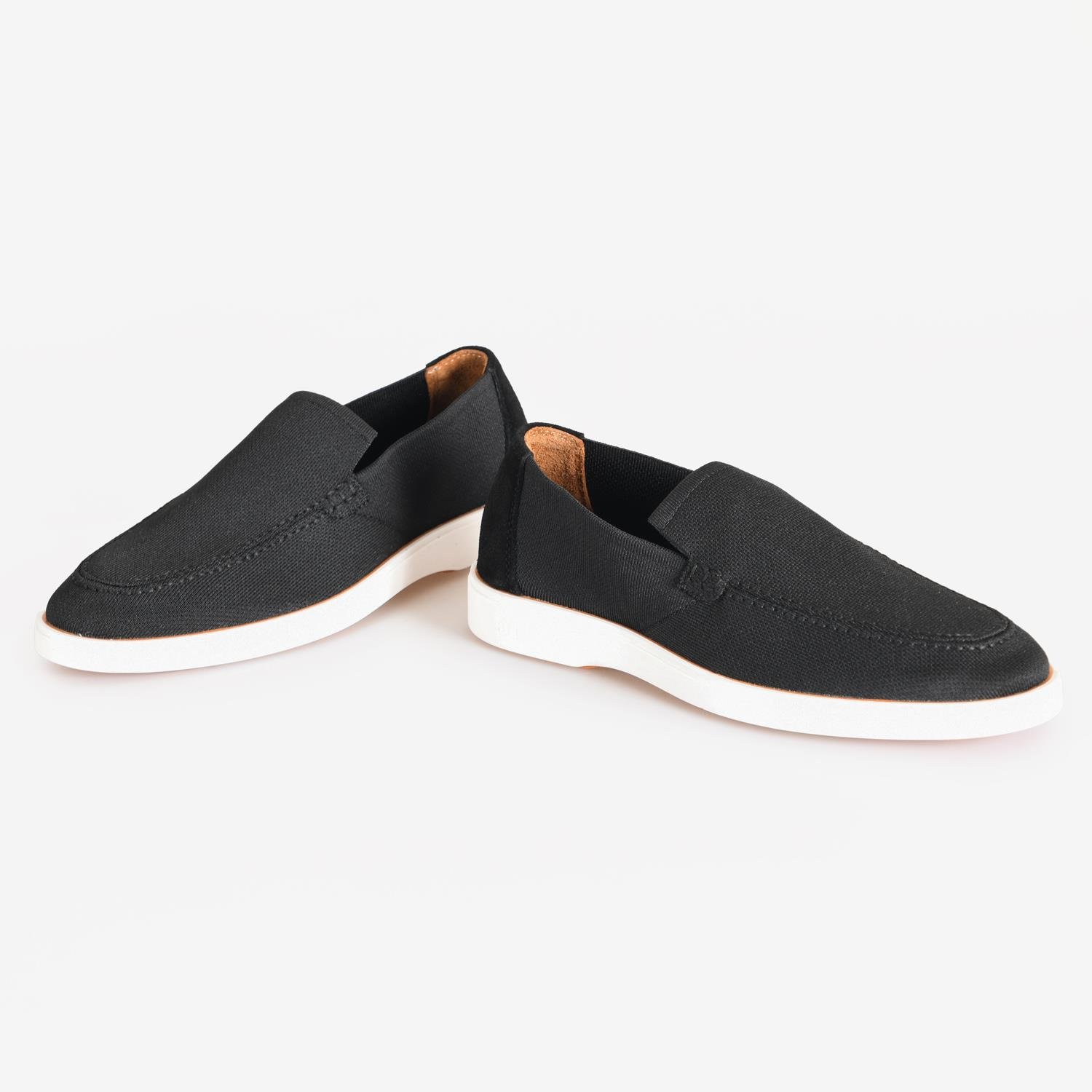 Siyah Triko Erkek Loafer