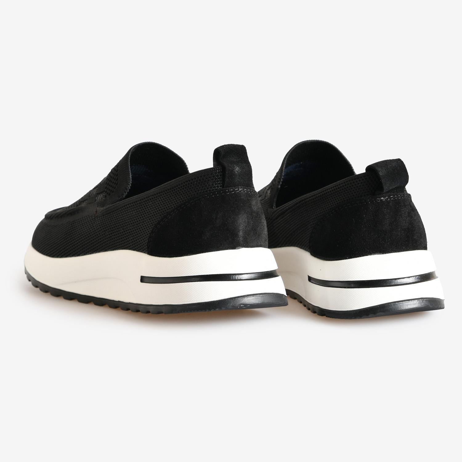 Siyah Triko Erkek Spor Ayakkabı