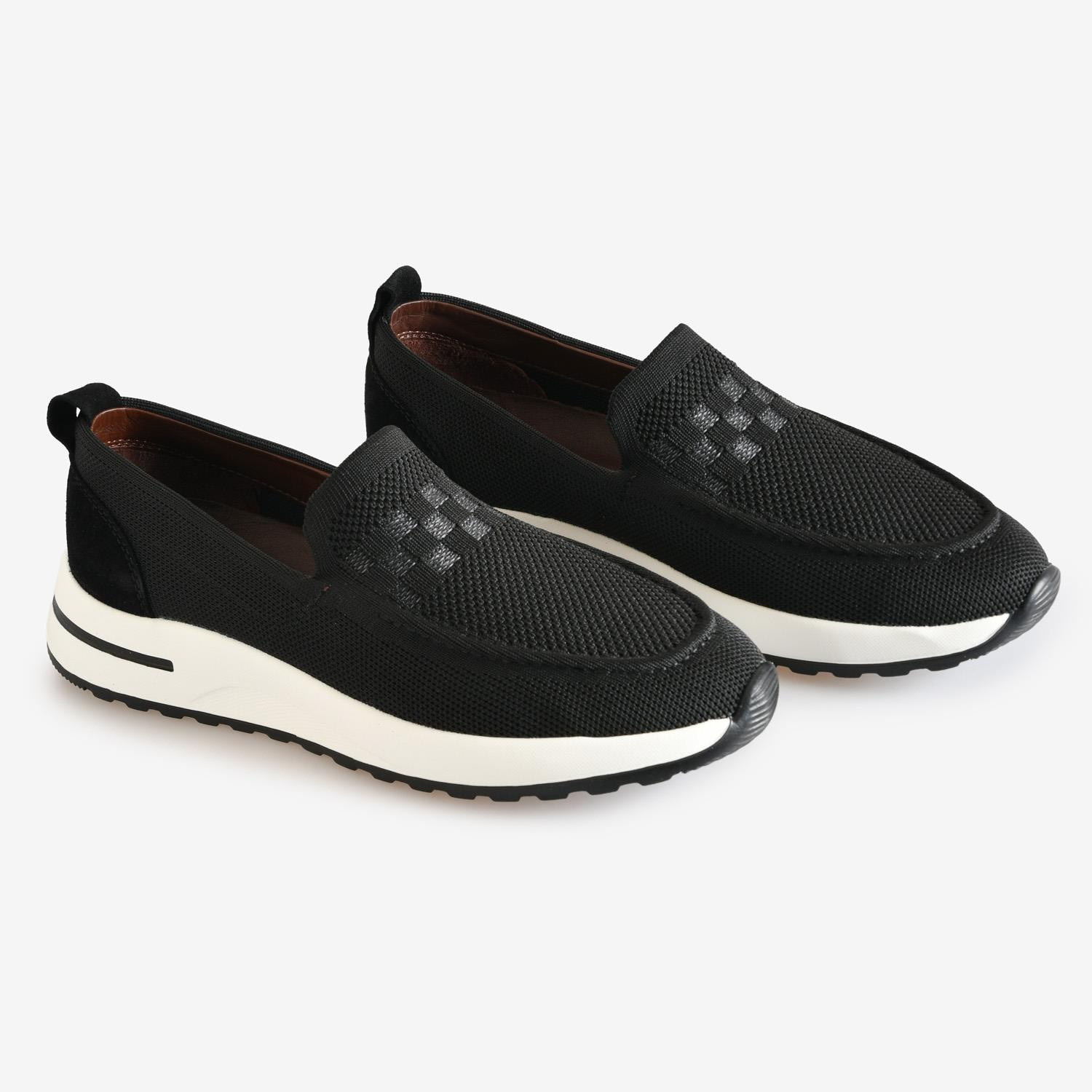 Siyah Triko Erkek Spor Ayakkabı