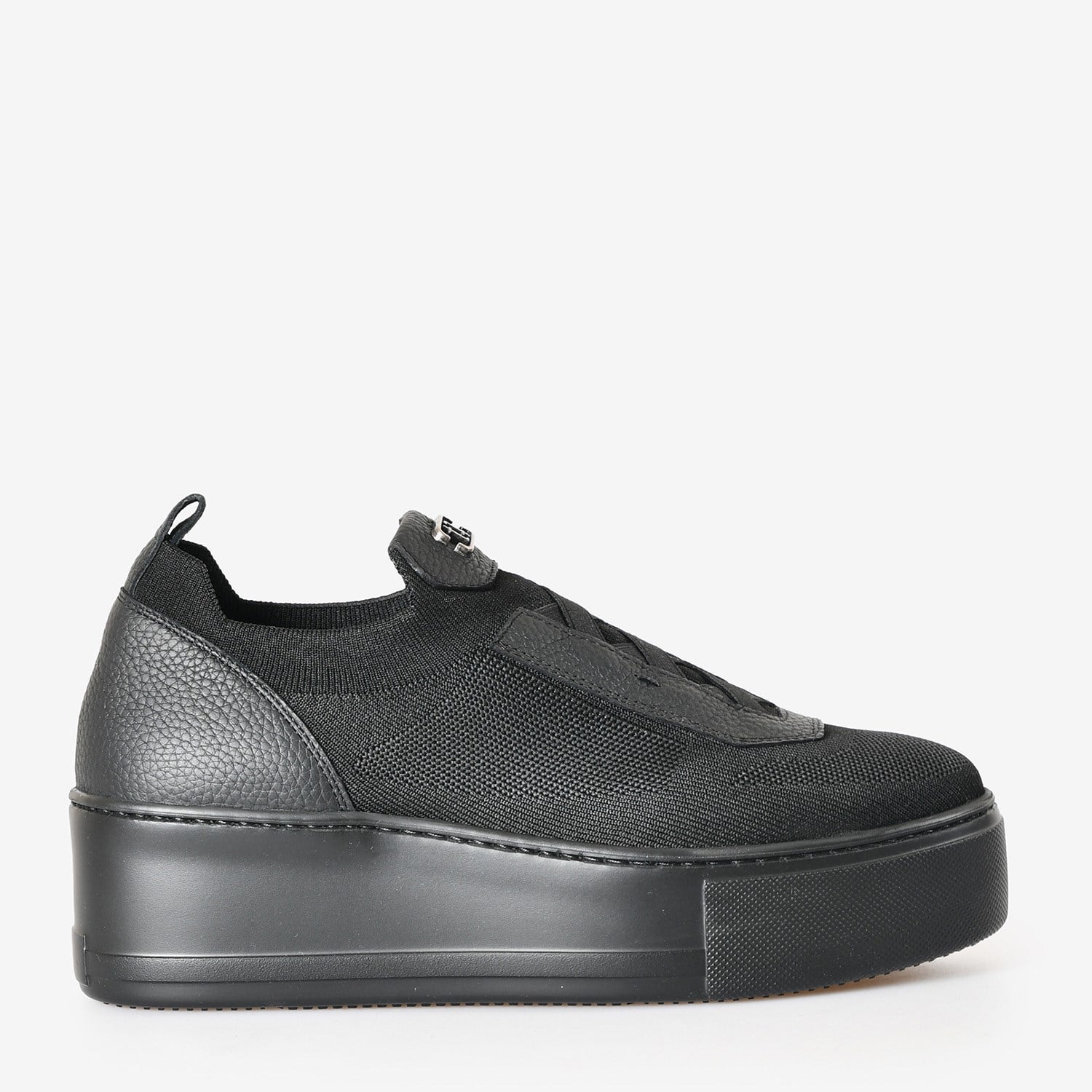Siyah Triko Kadın Sneaker