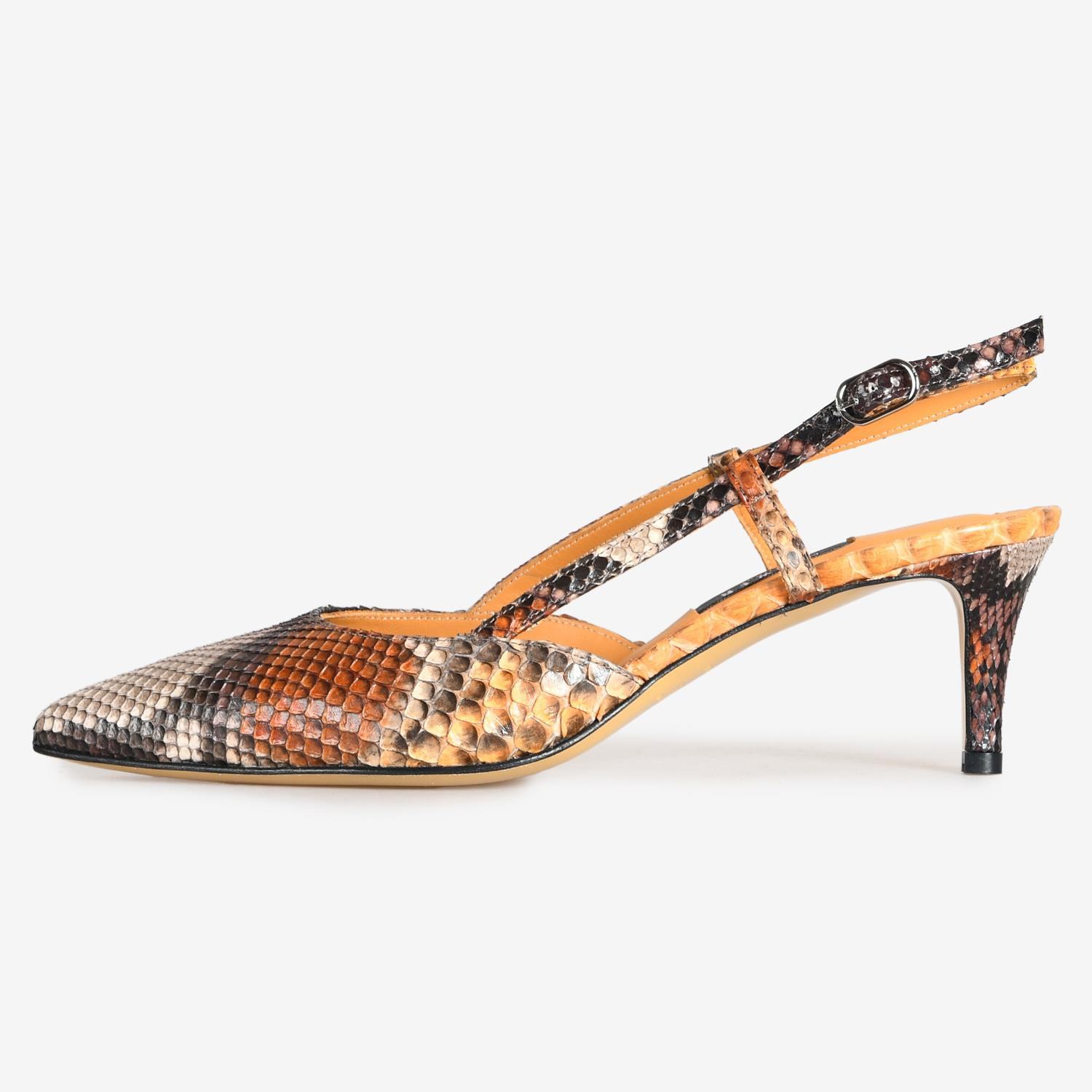 Taba Piton Kadın Abiye Sandalet