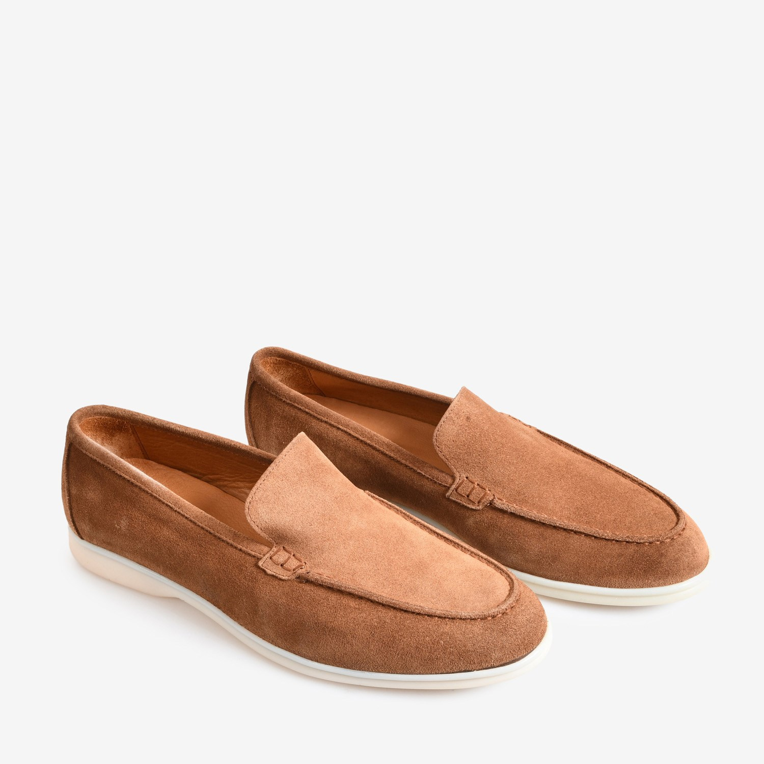Taba Süet Erkek Loafer