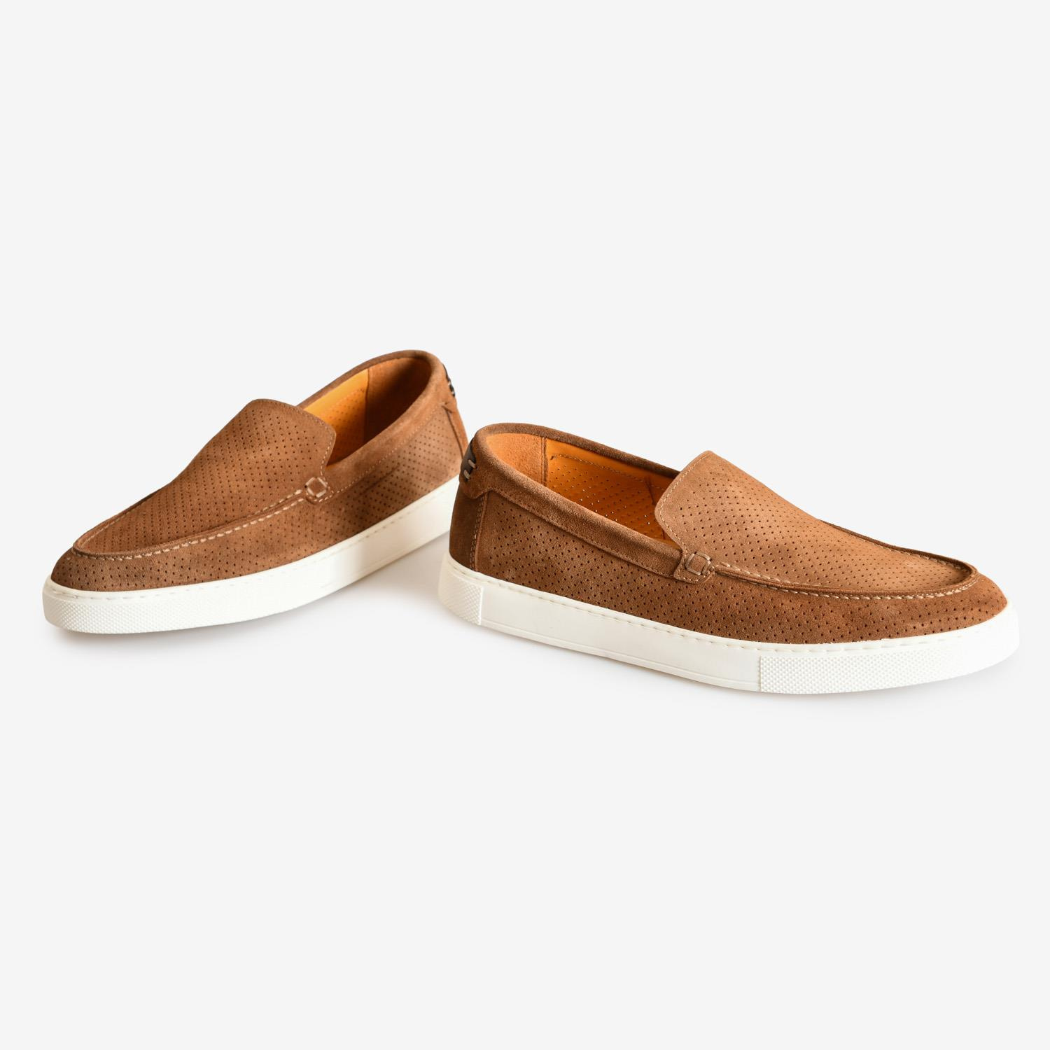 Taba Süet Erkek Loafer