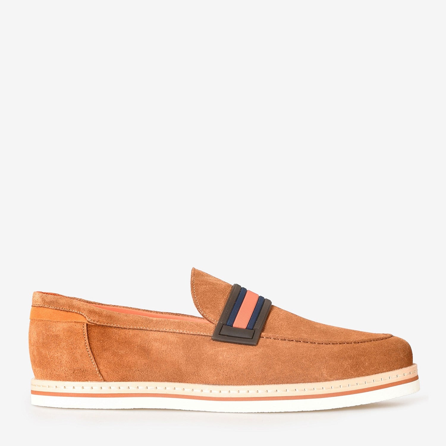 Taba Süet Erkek Loafer Ayakkabı