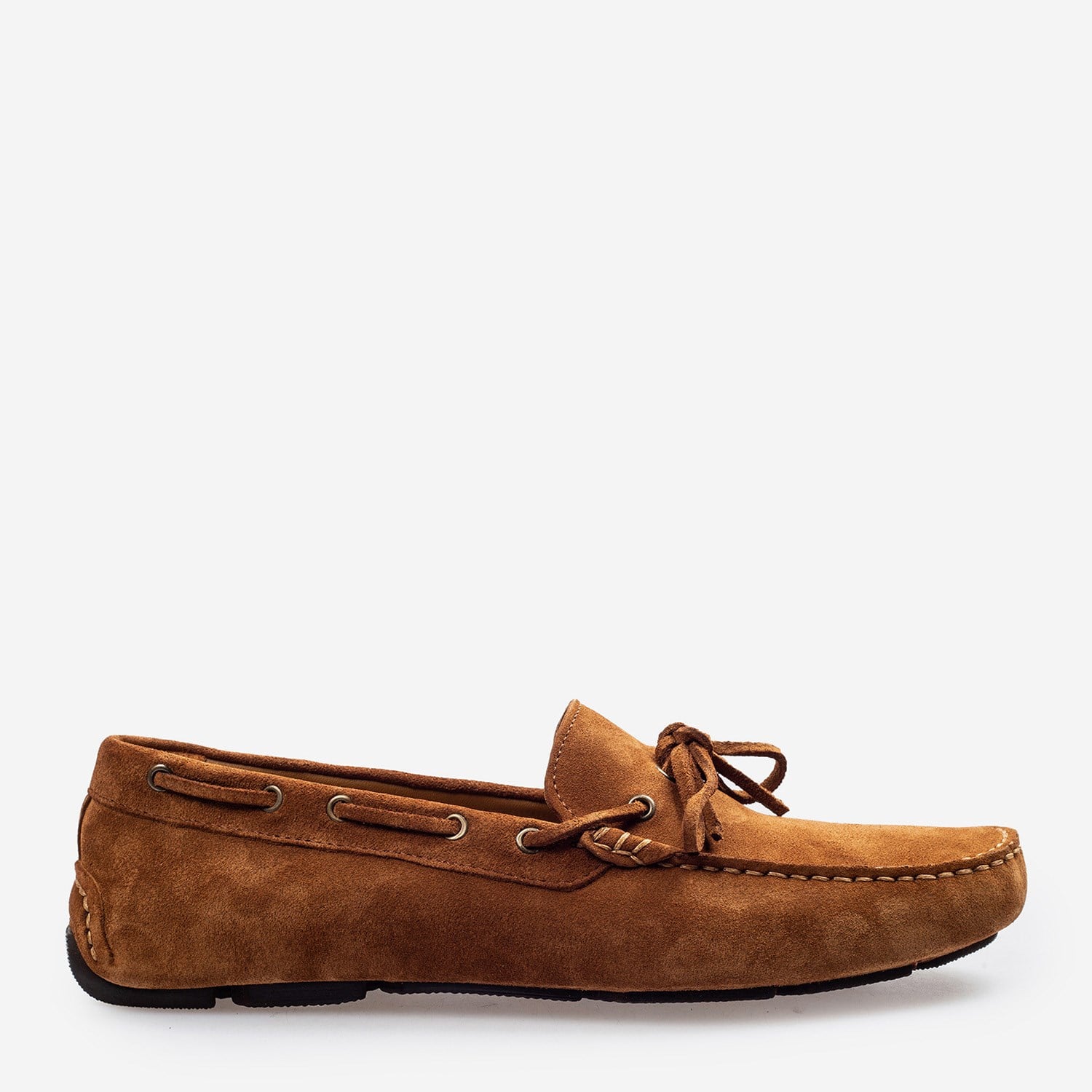 Taba Süet Erkek Loafer Ayakkabı