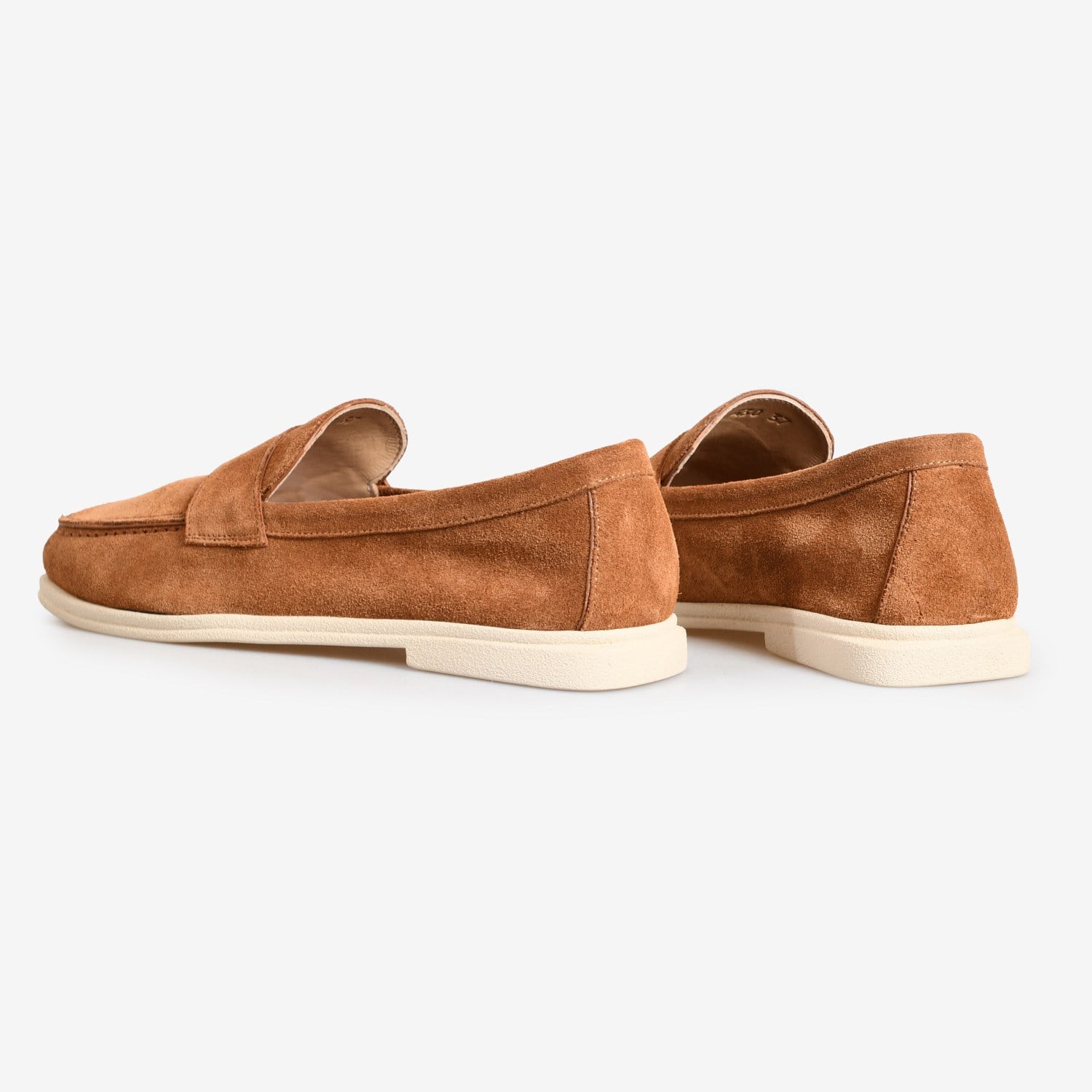 Taba Süet Kadın Loafer