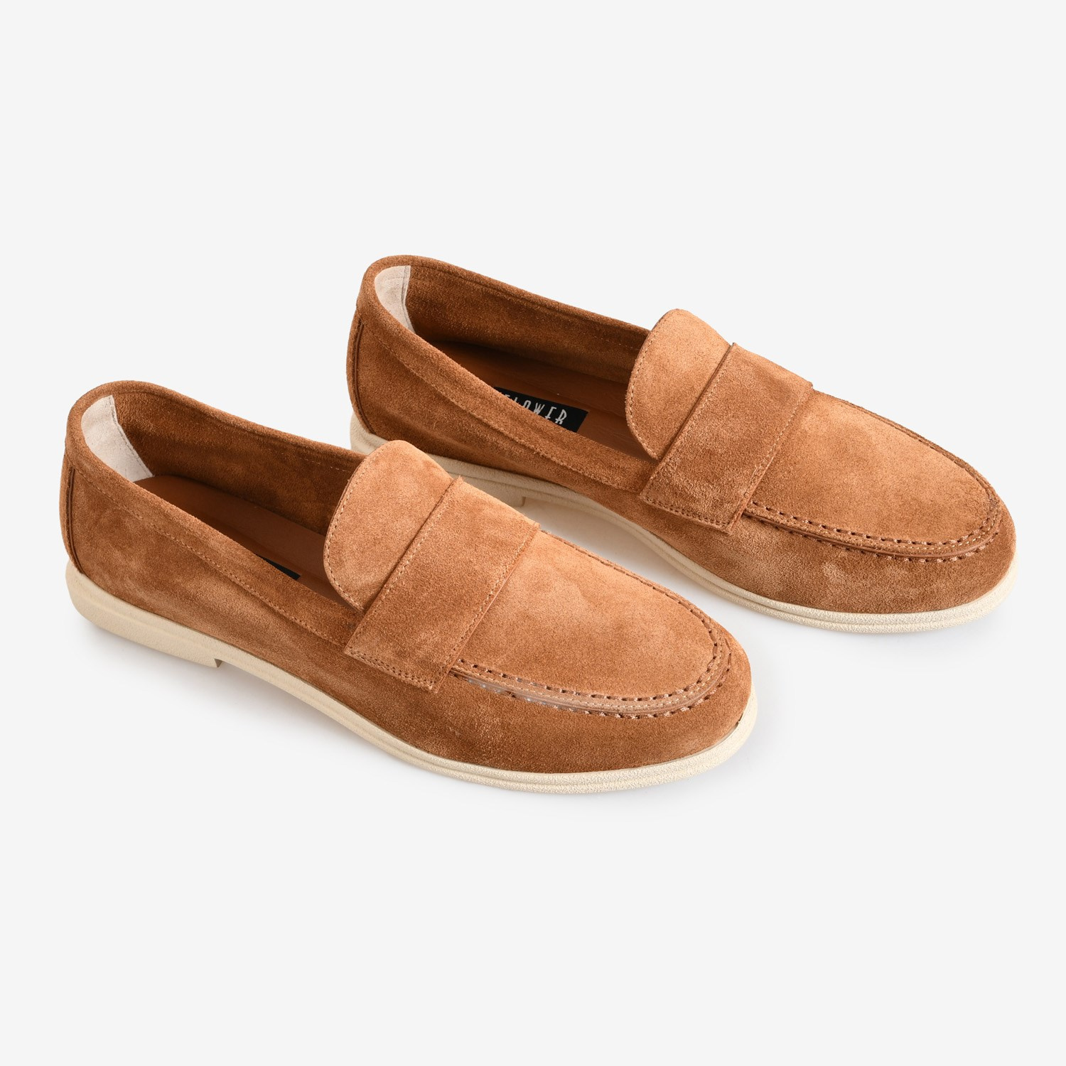 Taba Süet Kadın Loafer