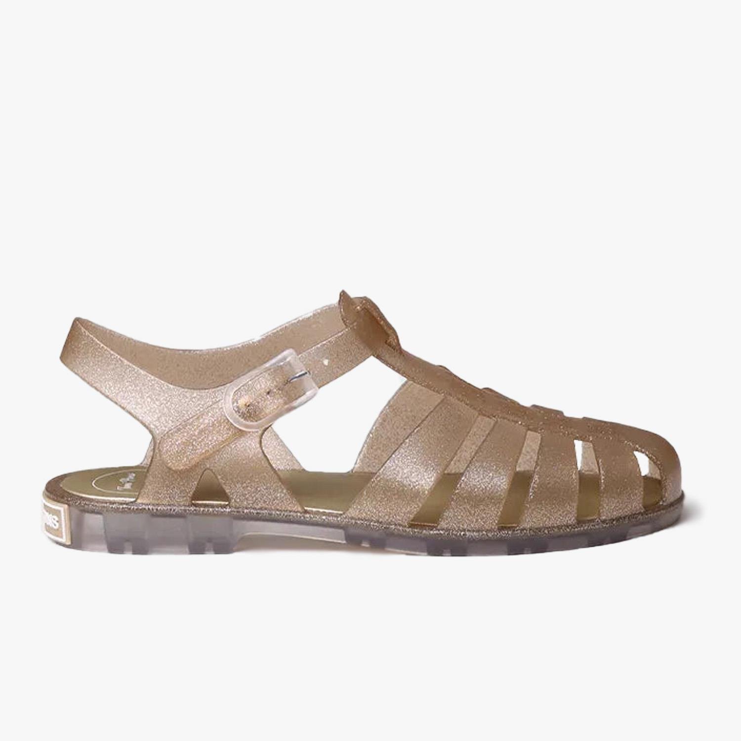 Toni Pons Bej Cala Su Geçirmez Püsküllü Jelly Kadın Sandalet