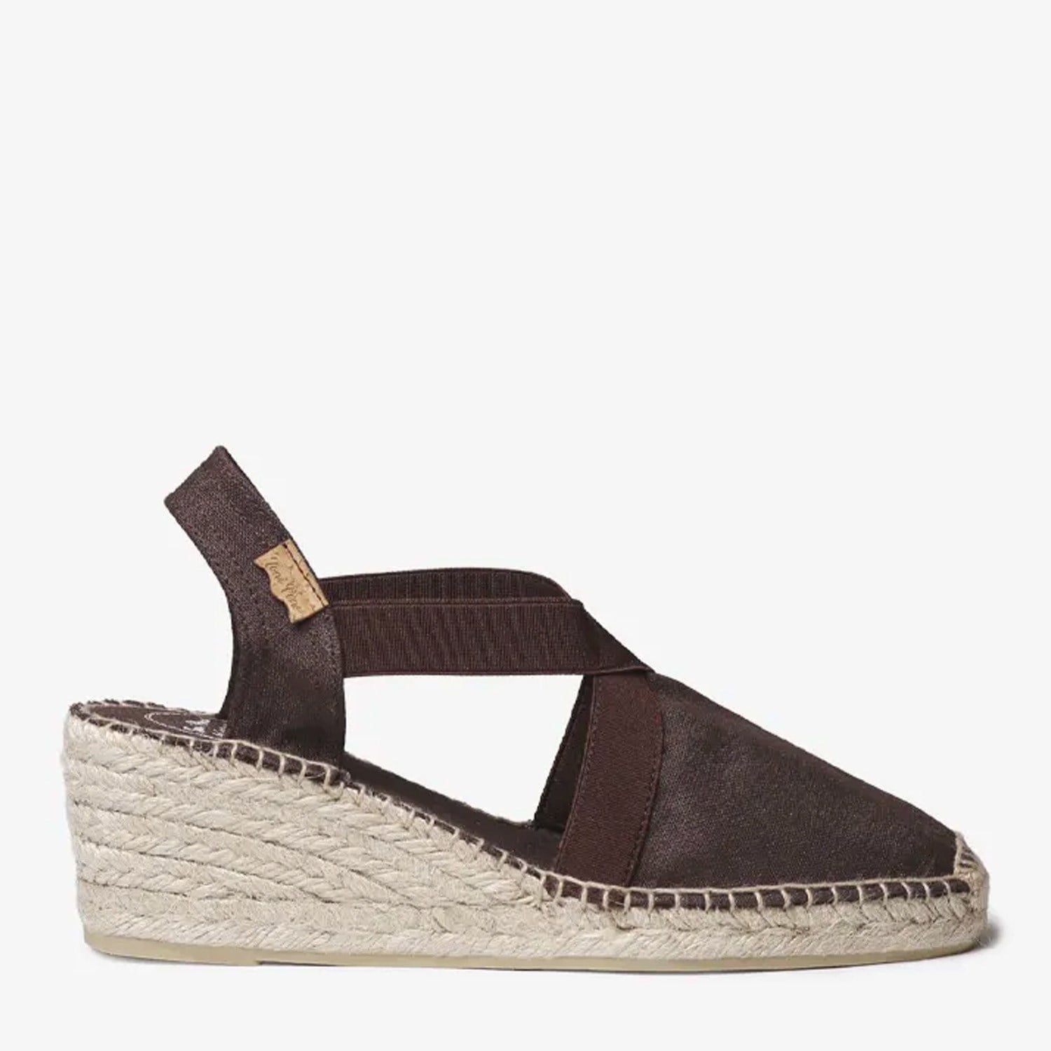 Toni Pons Kahverengi Ter Vegan Espadril Kadın Sandalet