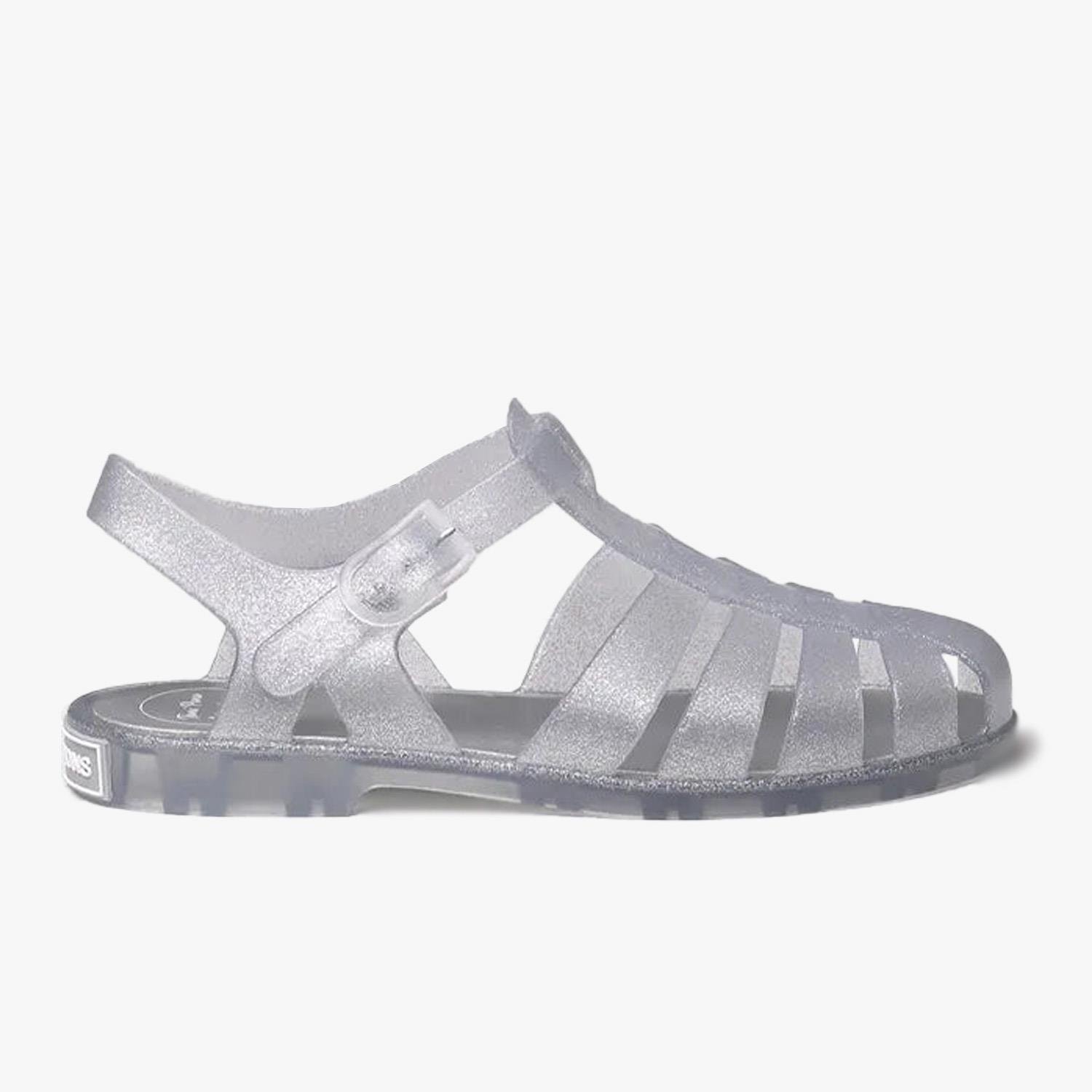 Toni Pons Platin Cala Su Geçirmez Püsküllü Jelly Kadın Sandalet