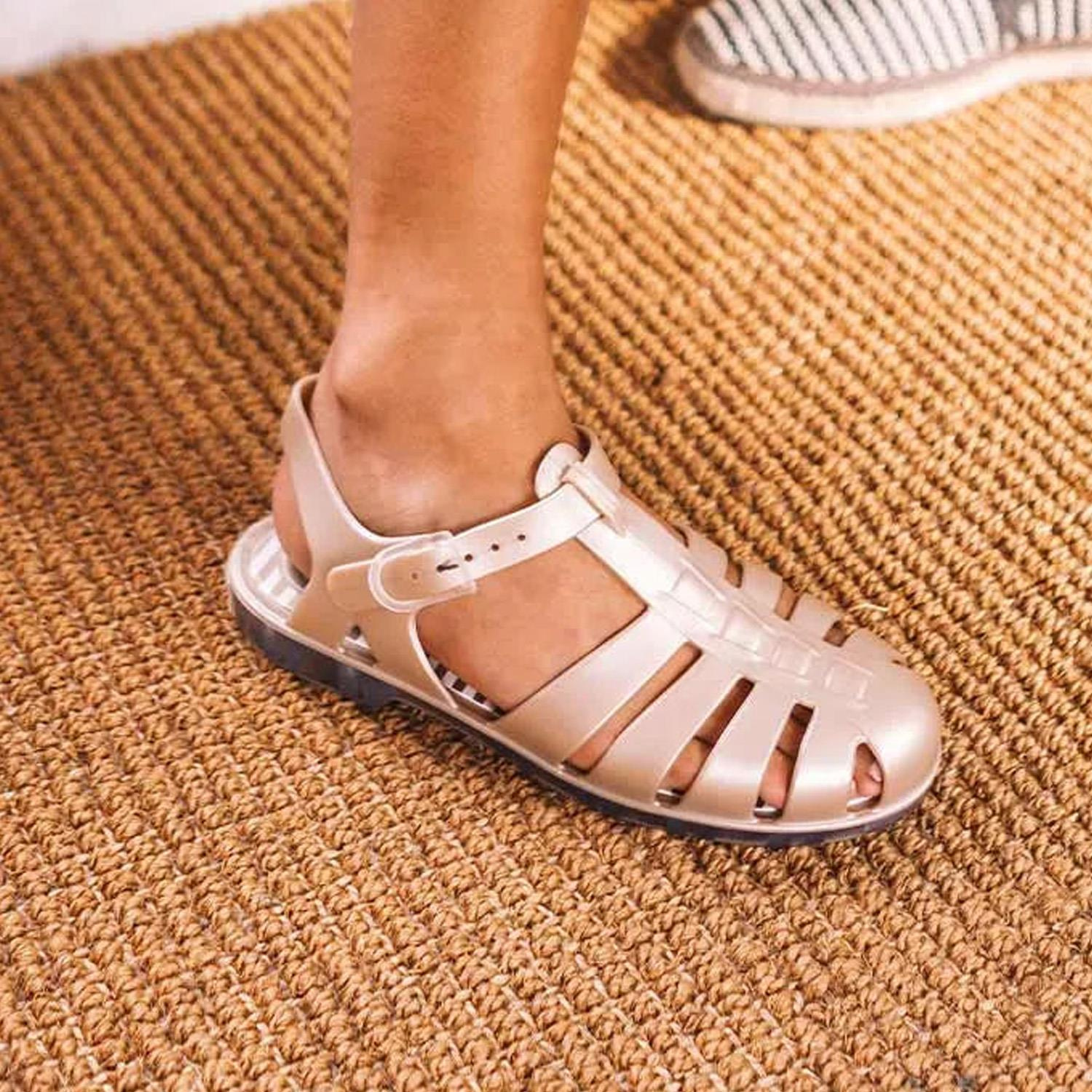 Toni Pons Platin Cuba Balıkçı Kadın Sandalet