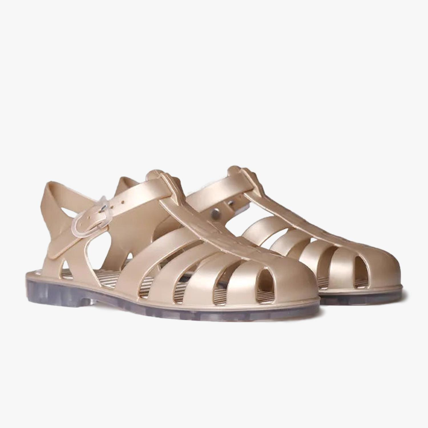 Toni Pons Platin Cuba Balıkçı Kadın Sandalet