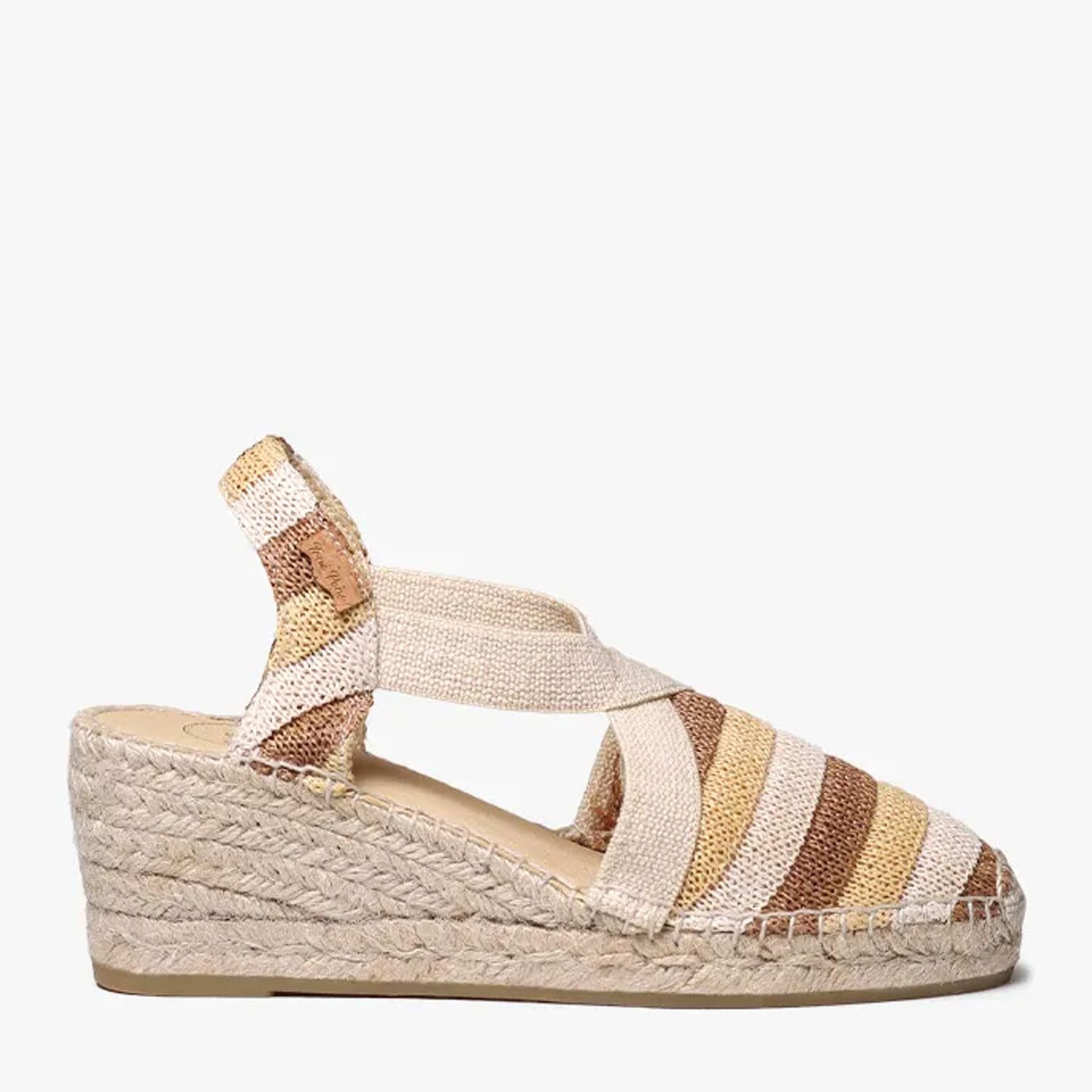 Toni Pons Terra-Ab Bej Espadril Kadın Sandalet