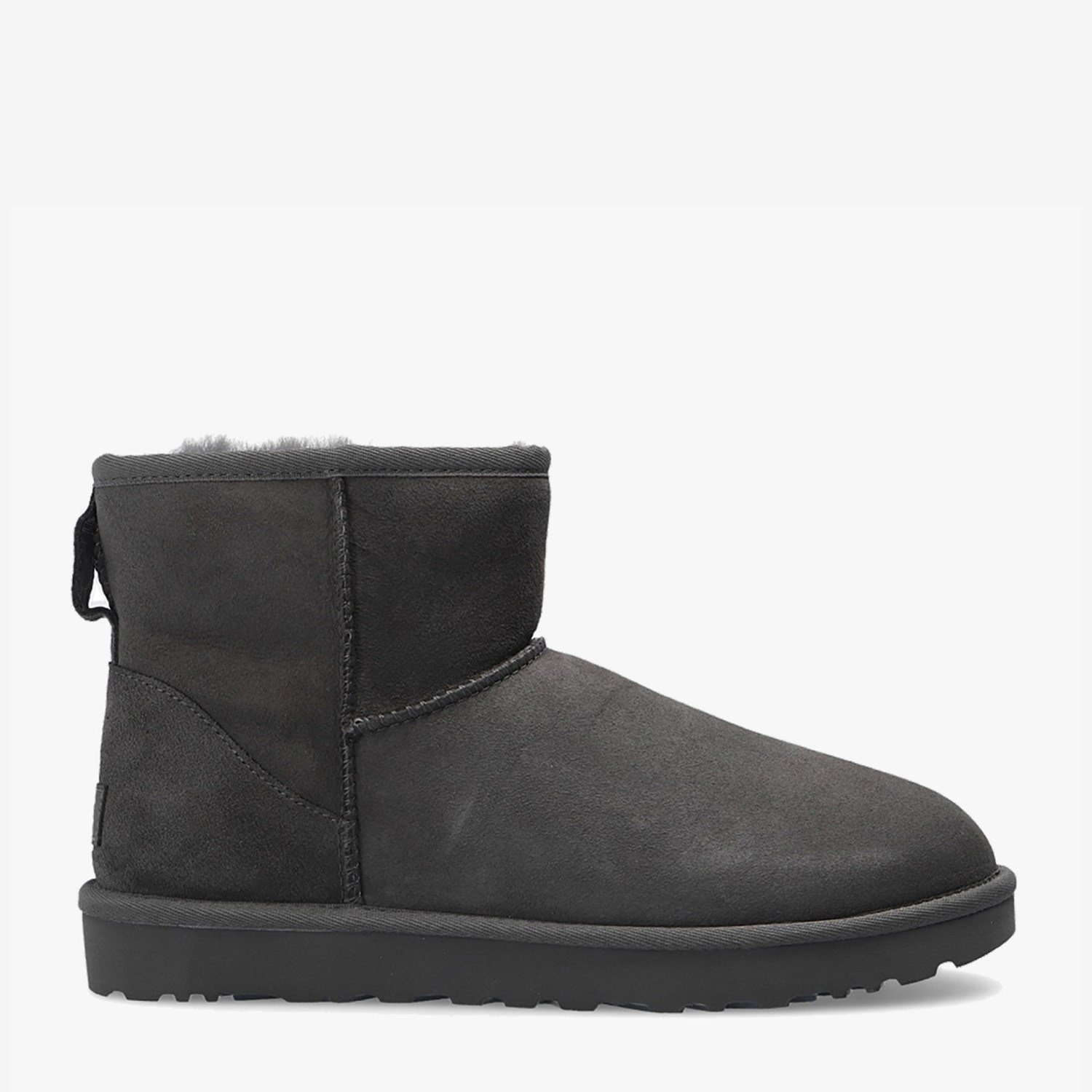 Ugg Gri Deri Classic Mini II Kadın Bot