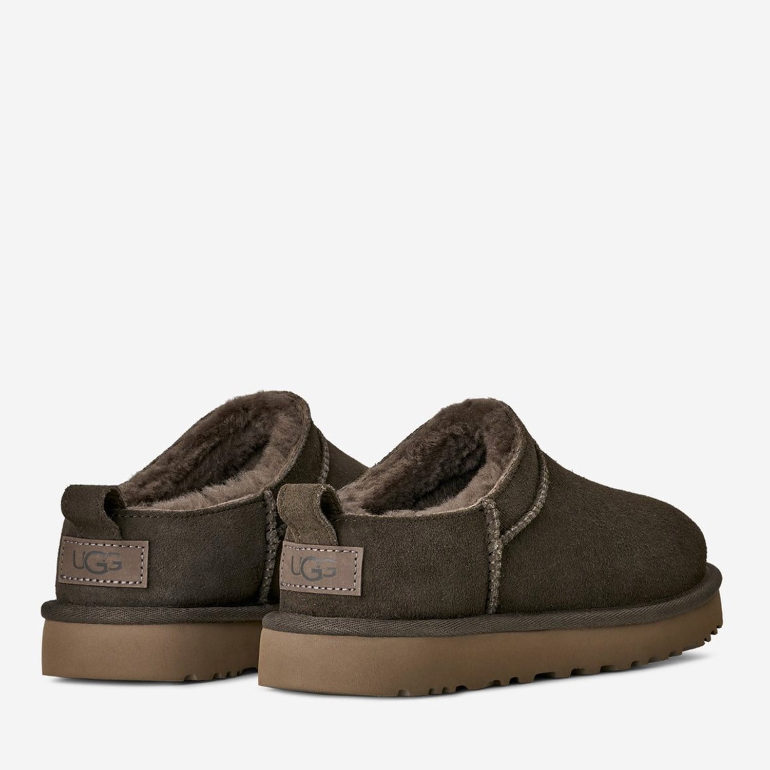 Ugg Kahve Süet Classic Micro Kadın Bot