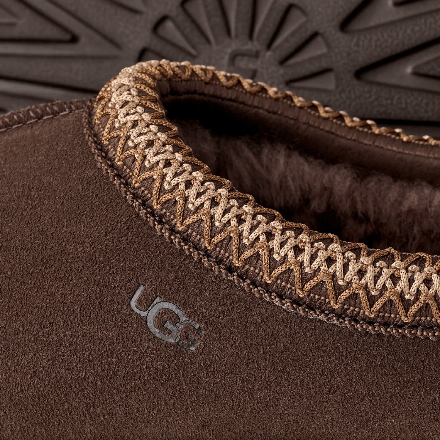 Ugg Kahve Süet Tasman II Kadın Terlik