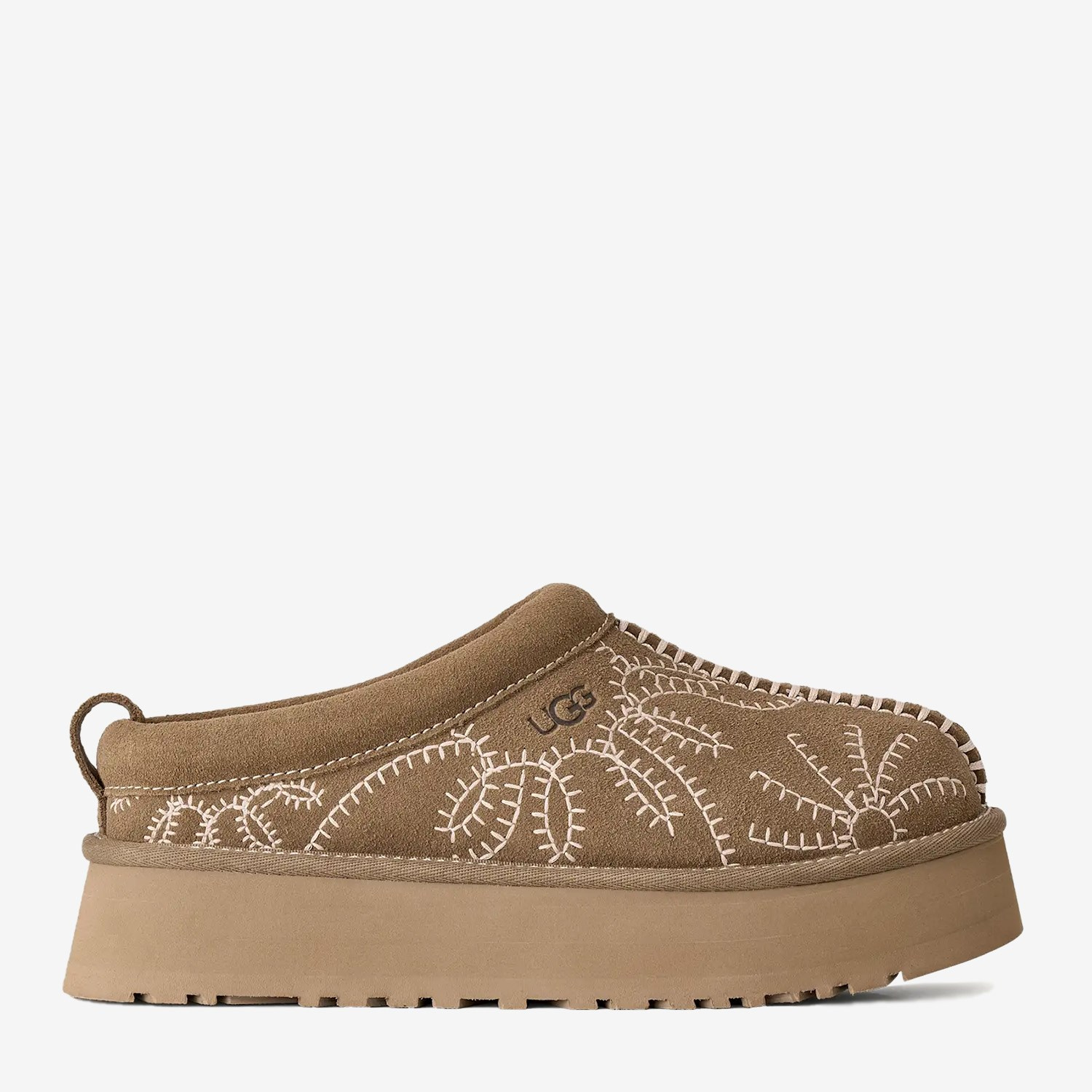Ugg Kahve Süet Tazz Botanic 1180373 Kadın Terlik