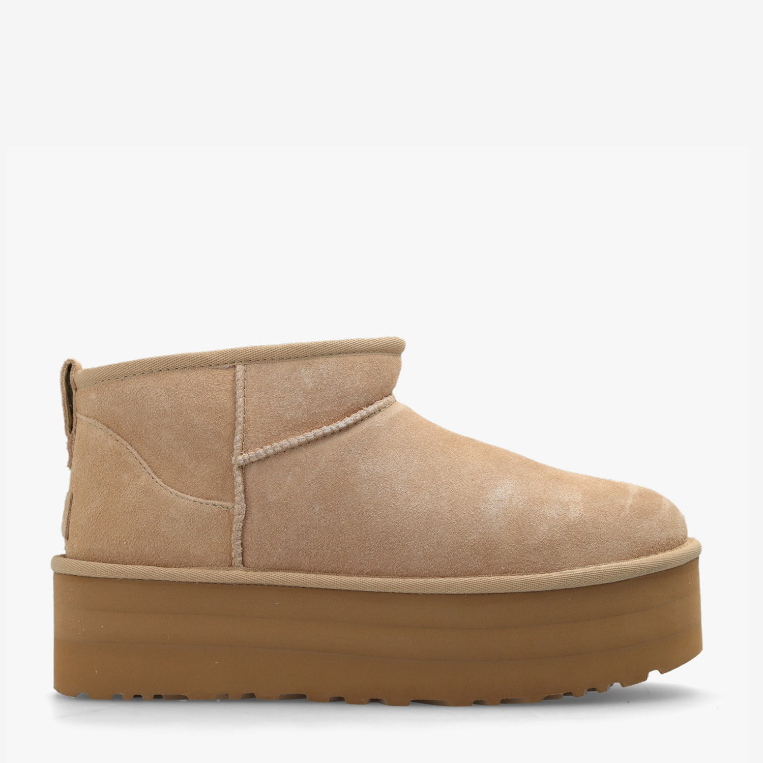 Ugg Kum Deri Classic Ultra Mini Platform Kadın Bot