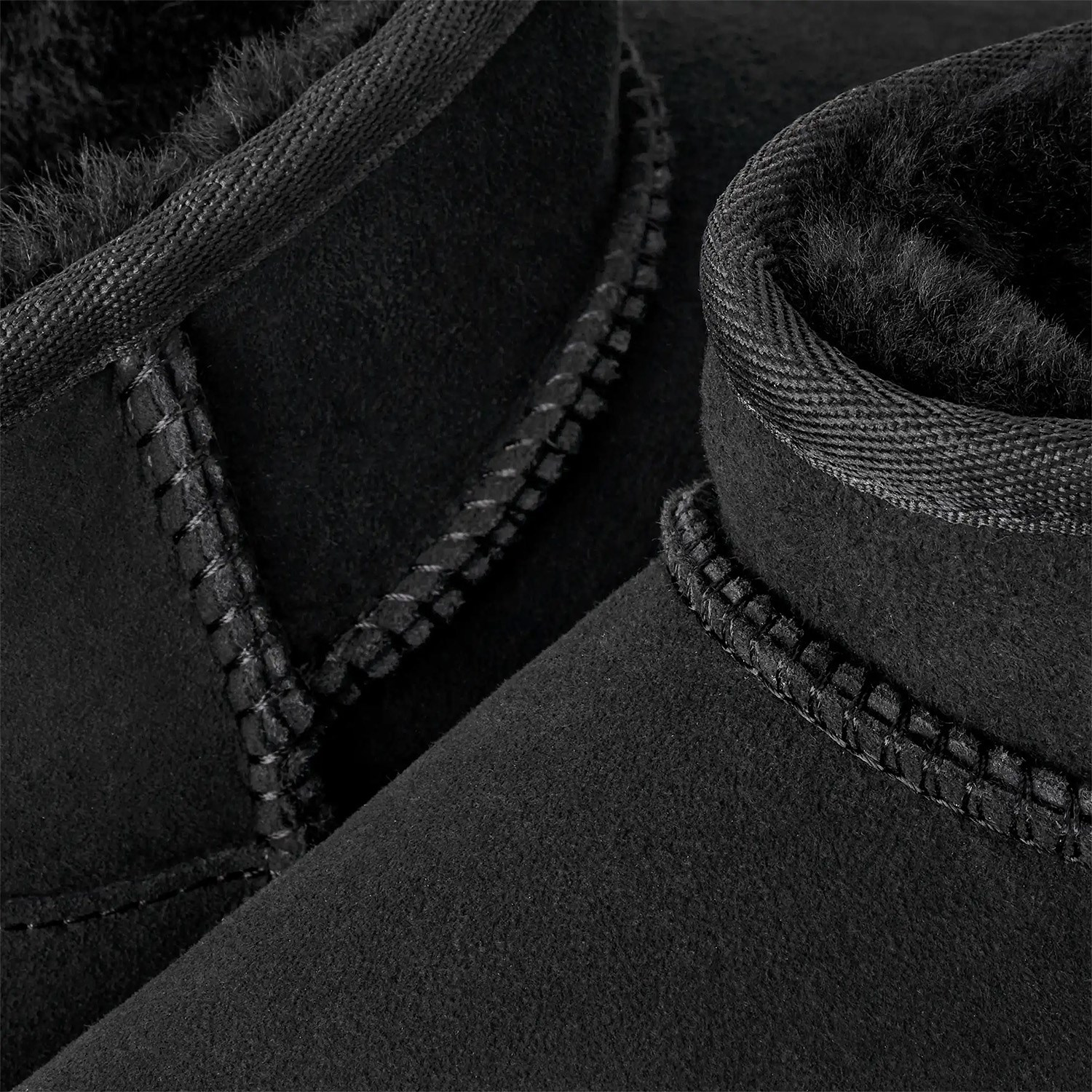 Ugg Siyah  Classic Ultra Mini Kadın Bot