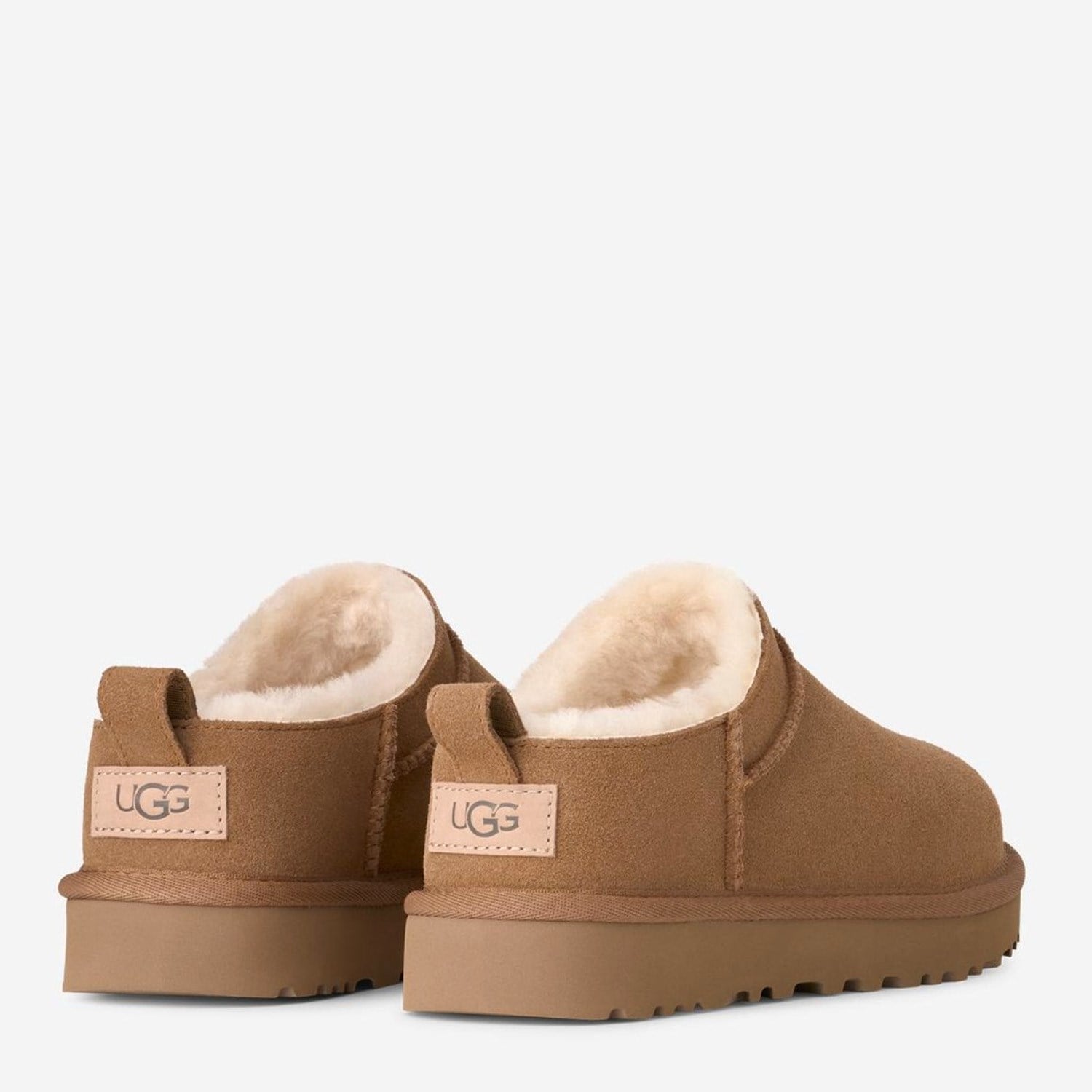 Ugg Taba Deri Classic Micro Kadın Bot
