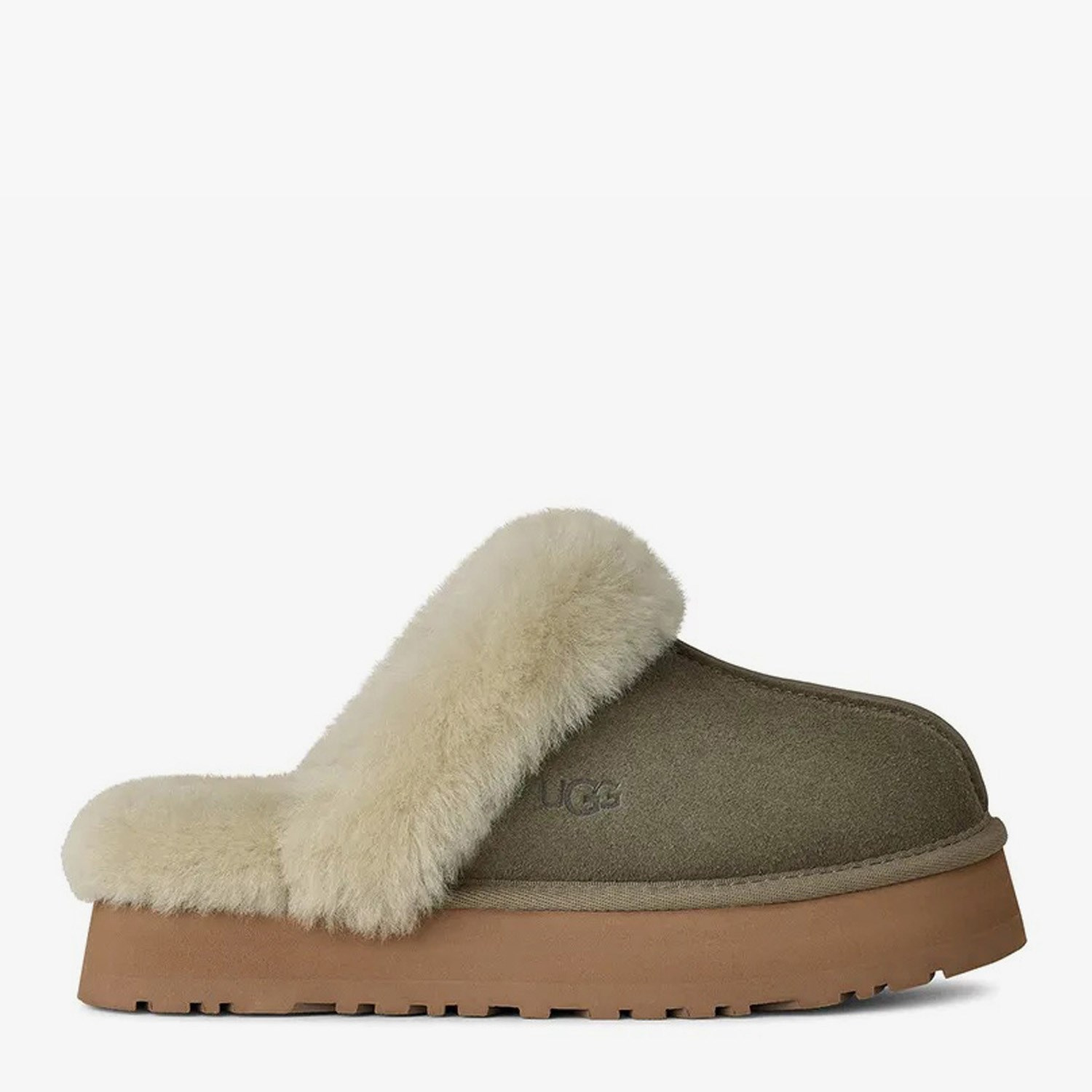 Ugg Yeşil Süet Disquette Yeşil Kadın Terlik