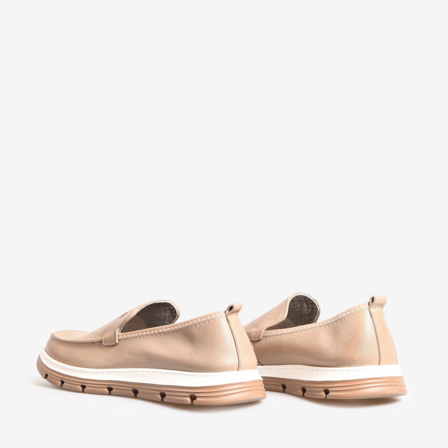 Vizon Deri Erkek Loafer