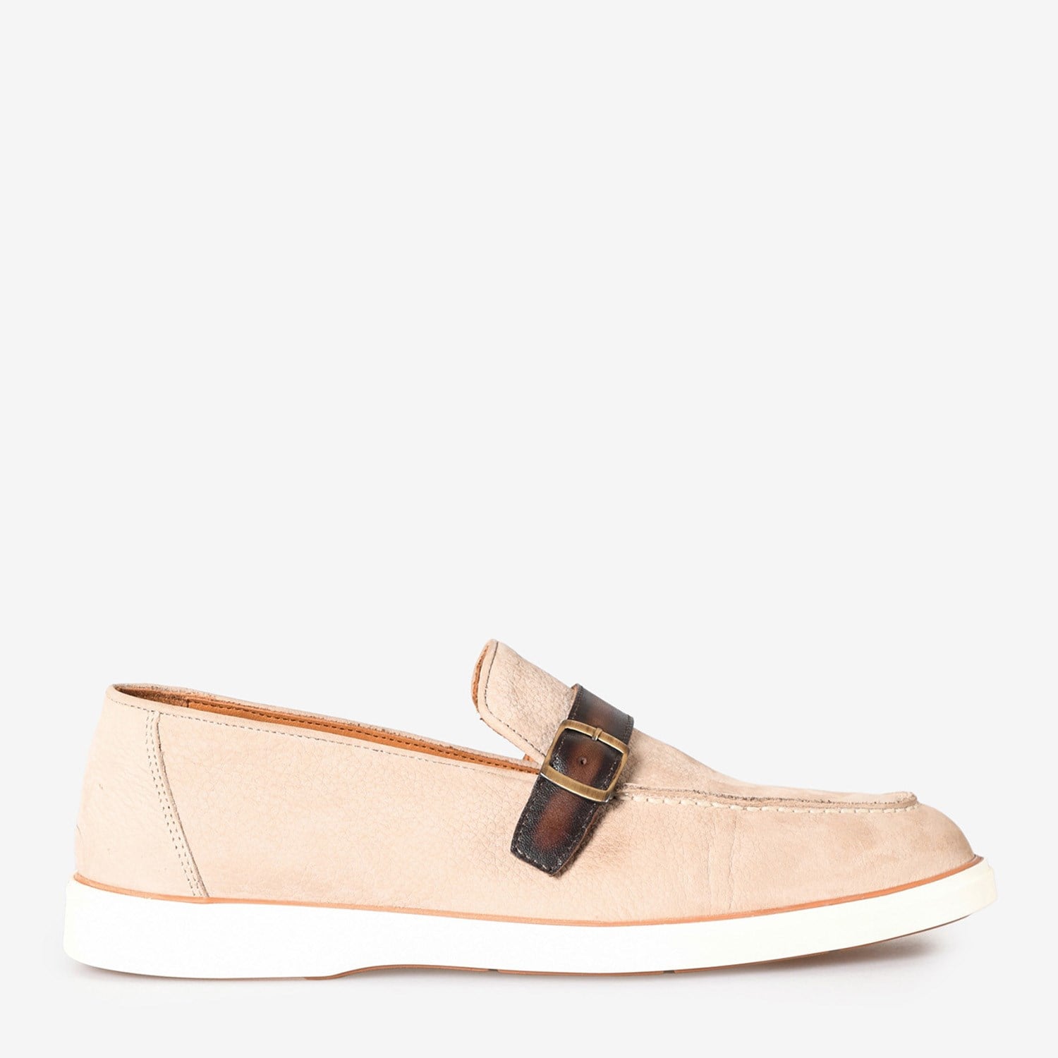 Vizon Nubuk Deri Erkek Loafer