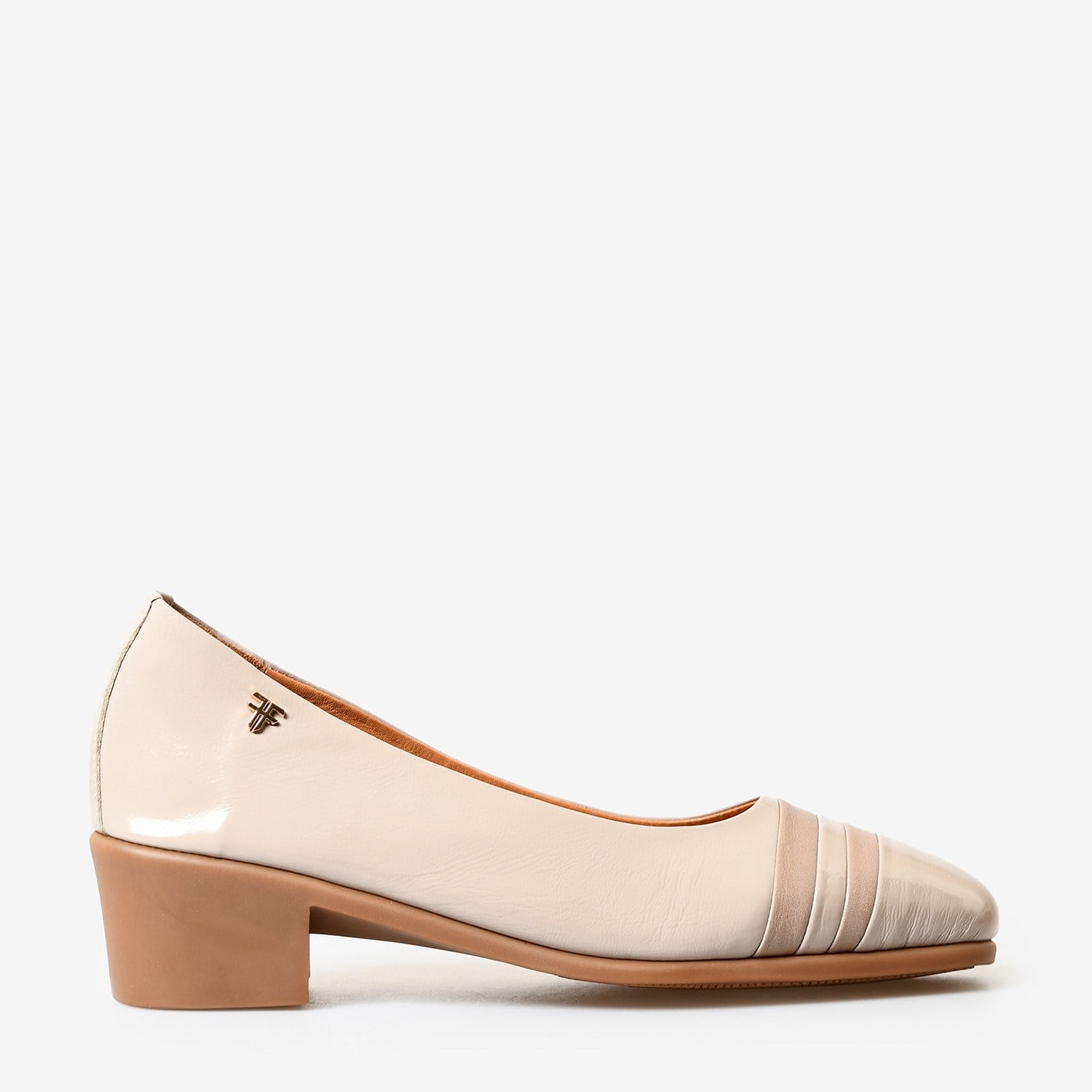 Vizon Rugan Topuklu Kadın Loafer