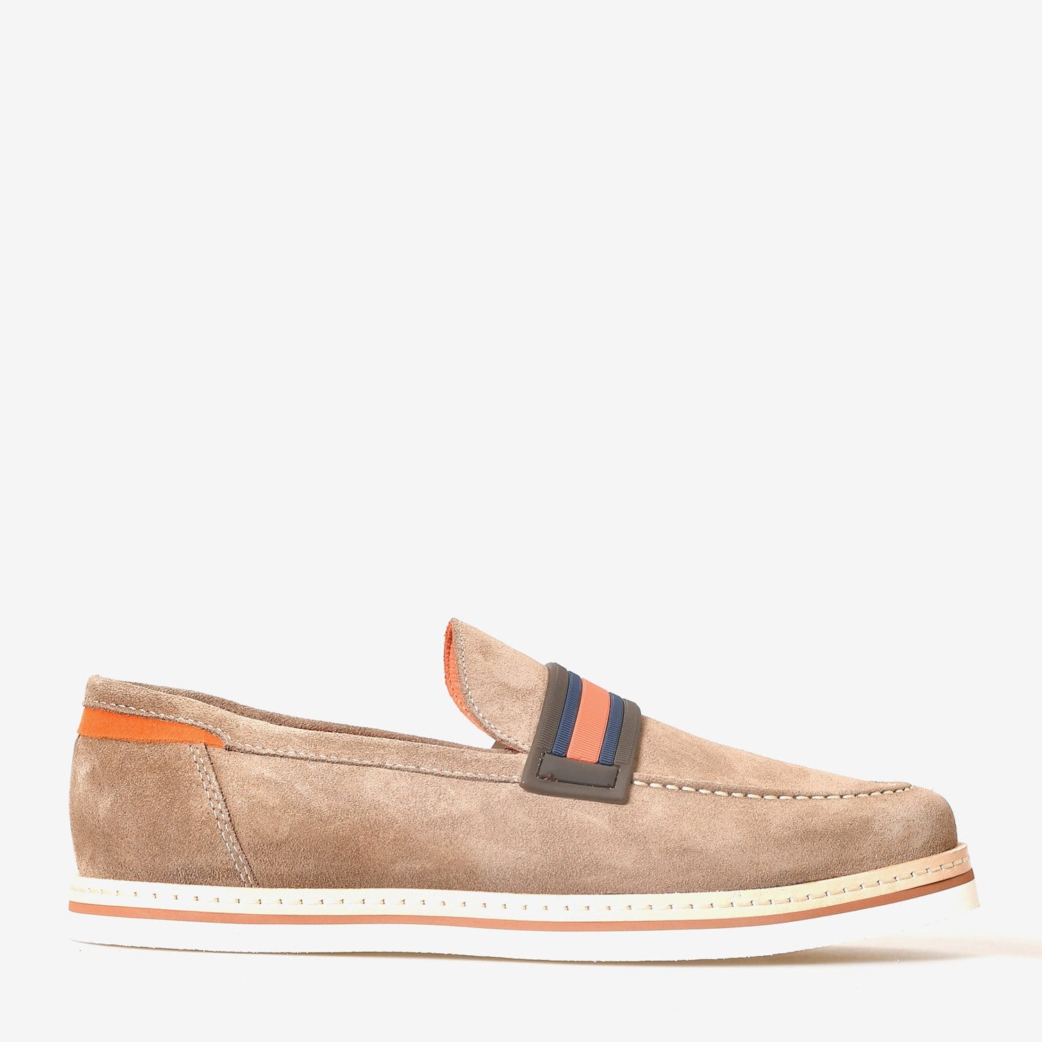 Vizon Süet Erkek Loafer Ayakkabı