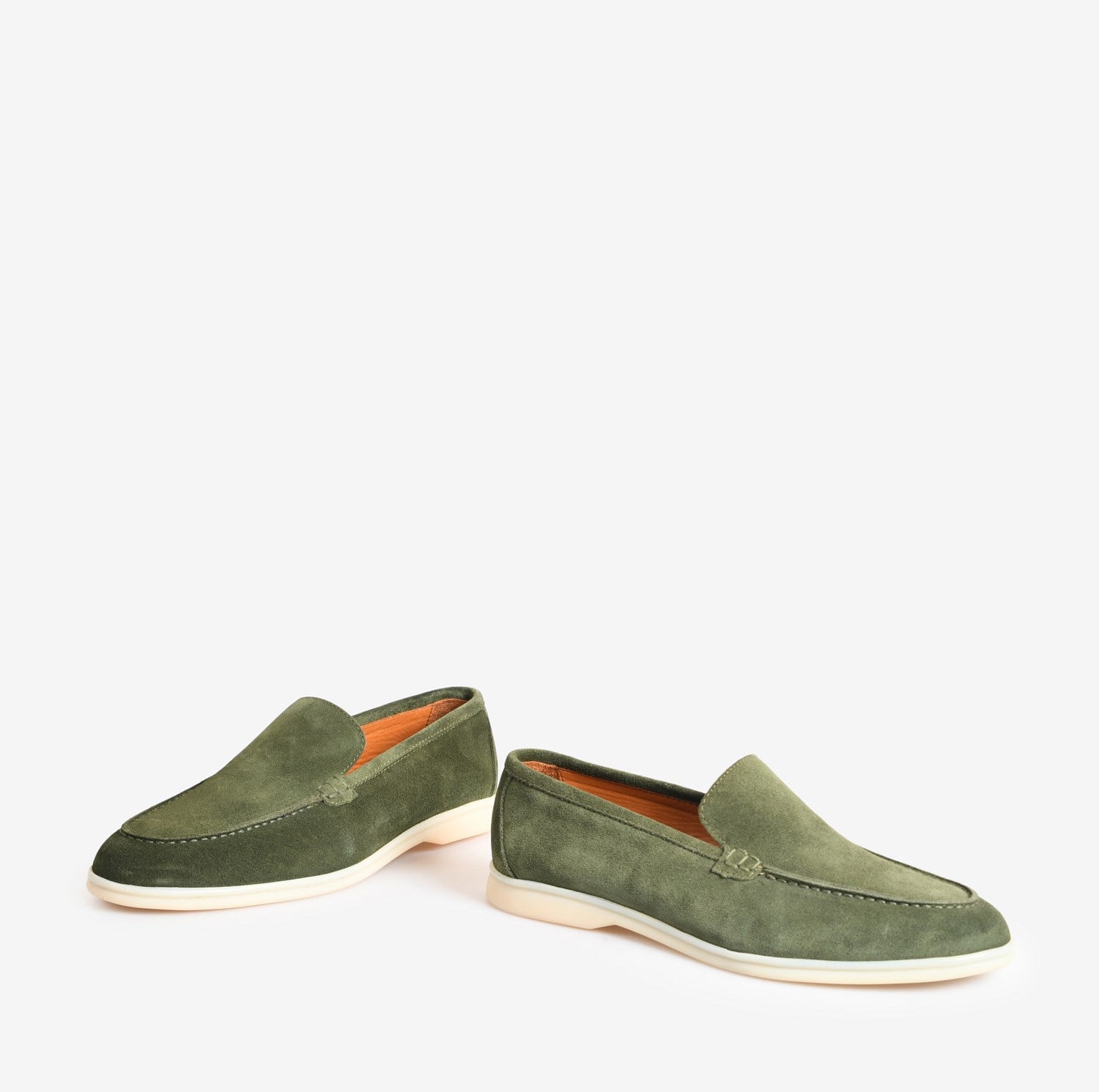 Yeşil Süet Erkek Loafer