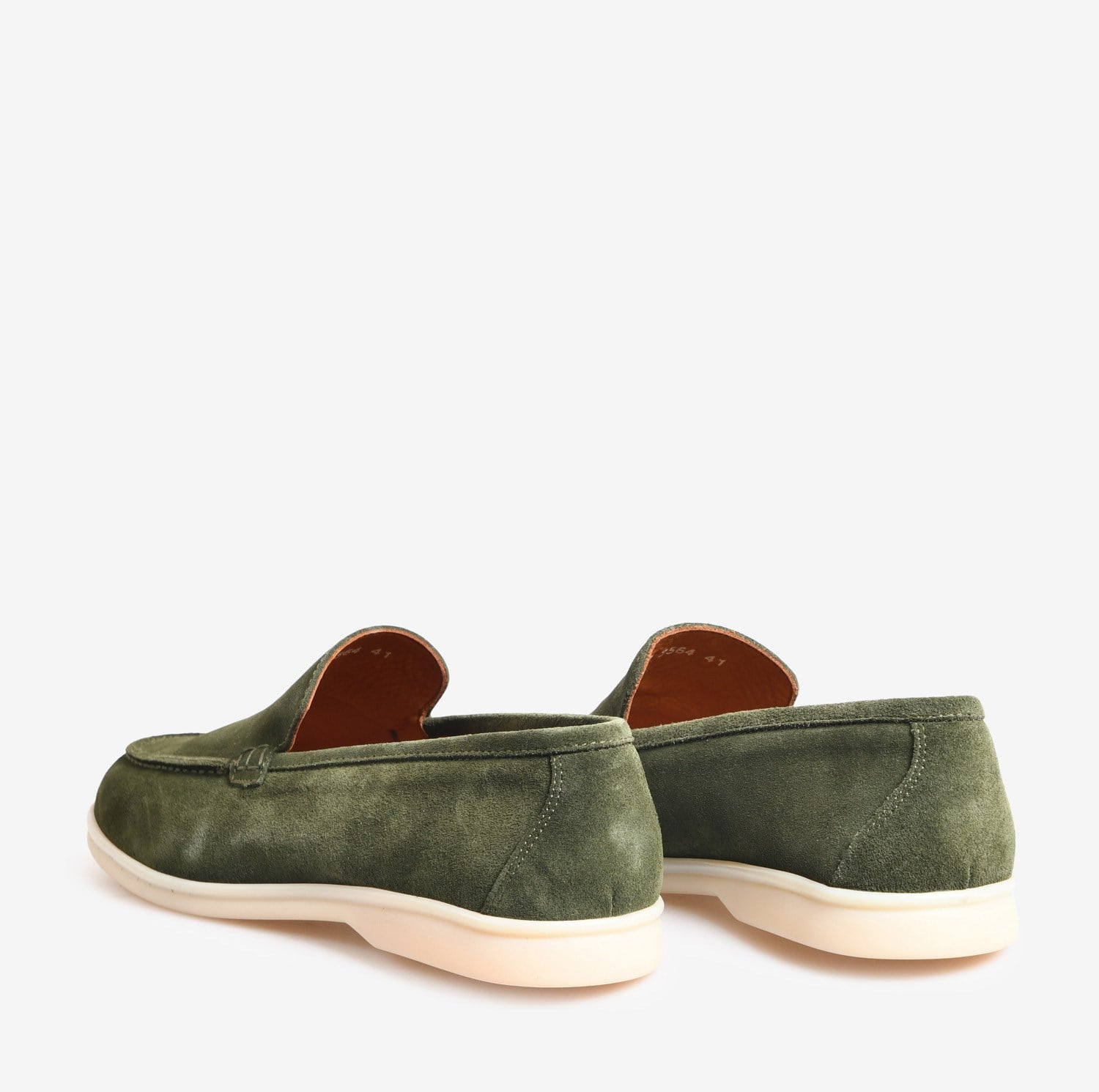 Yeşil Süet Erkek Loafer