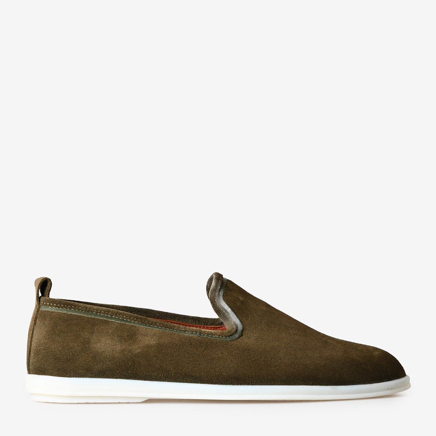Yeşil Süet Erkek Loafer