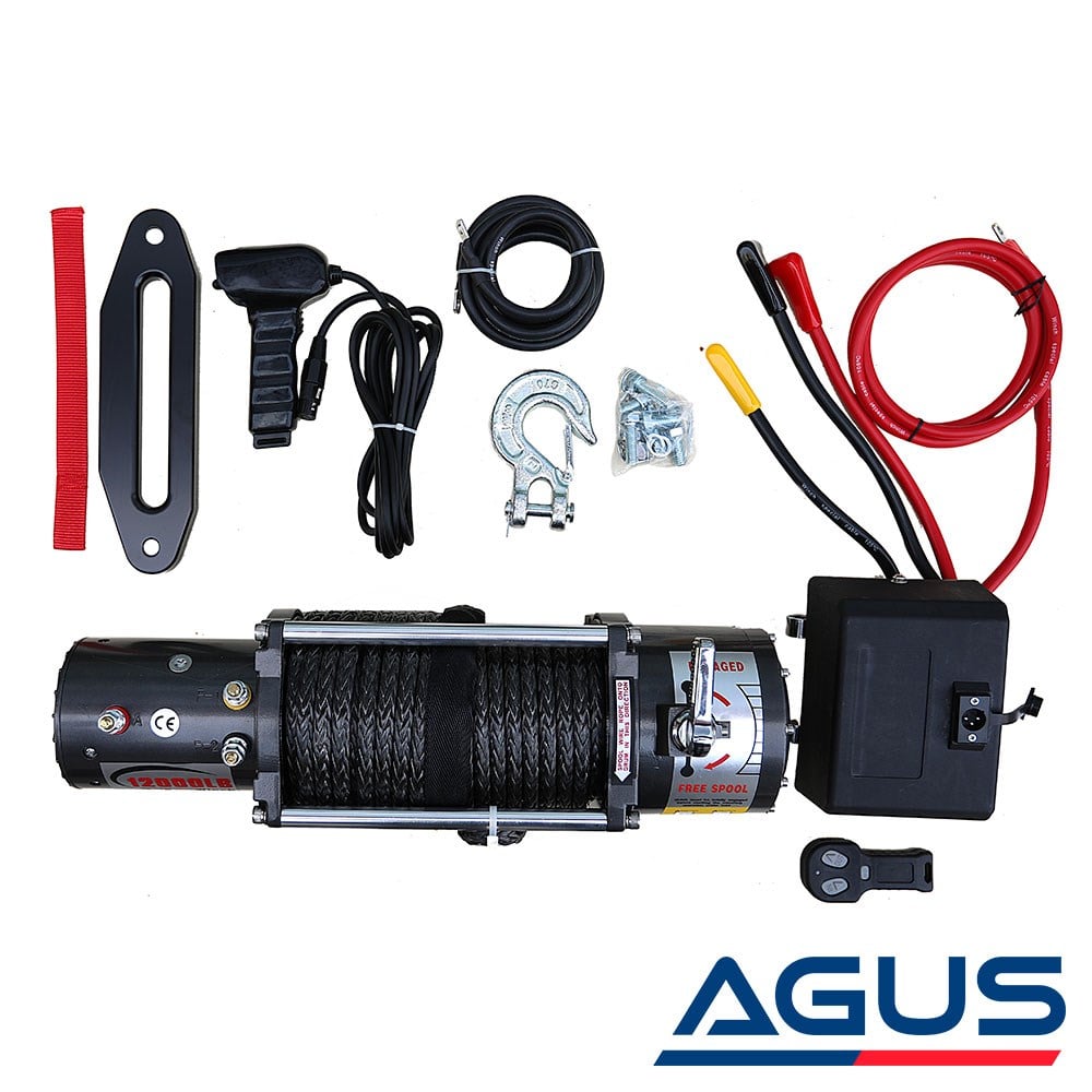 12000LB SENTETİK HALATLI ELEKTRIKLI OFFROAD VİNÇ