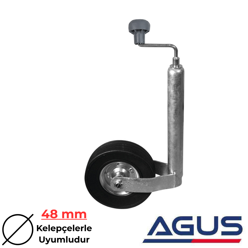200 kg 48mm Krikolu Ön Destek Tekeri