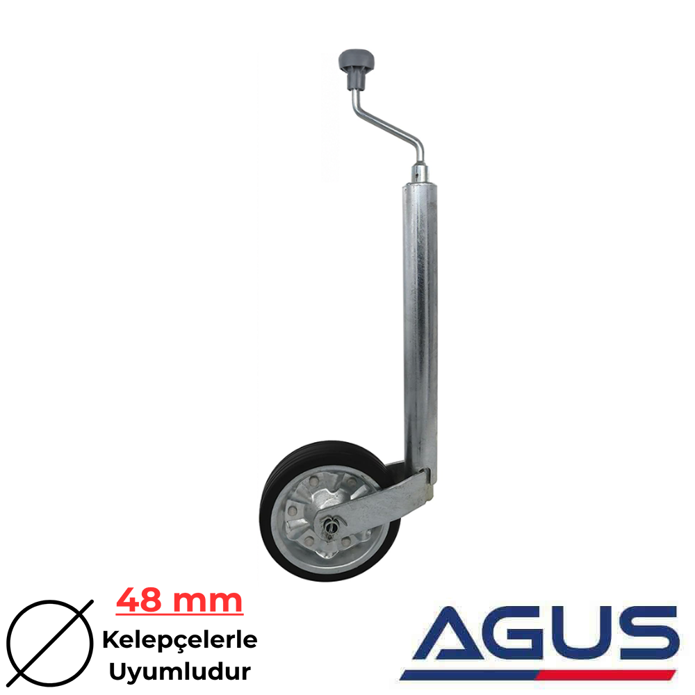 300 kg 48mm Krikolu Ön Destek Tekeri